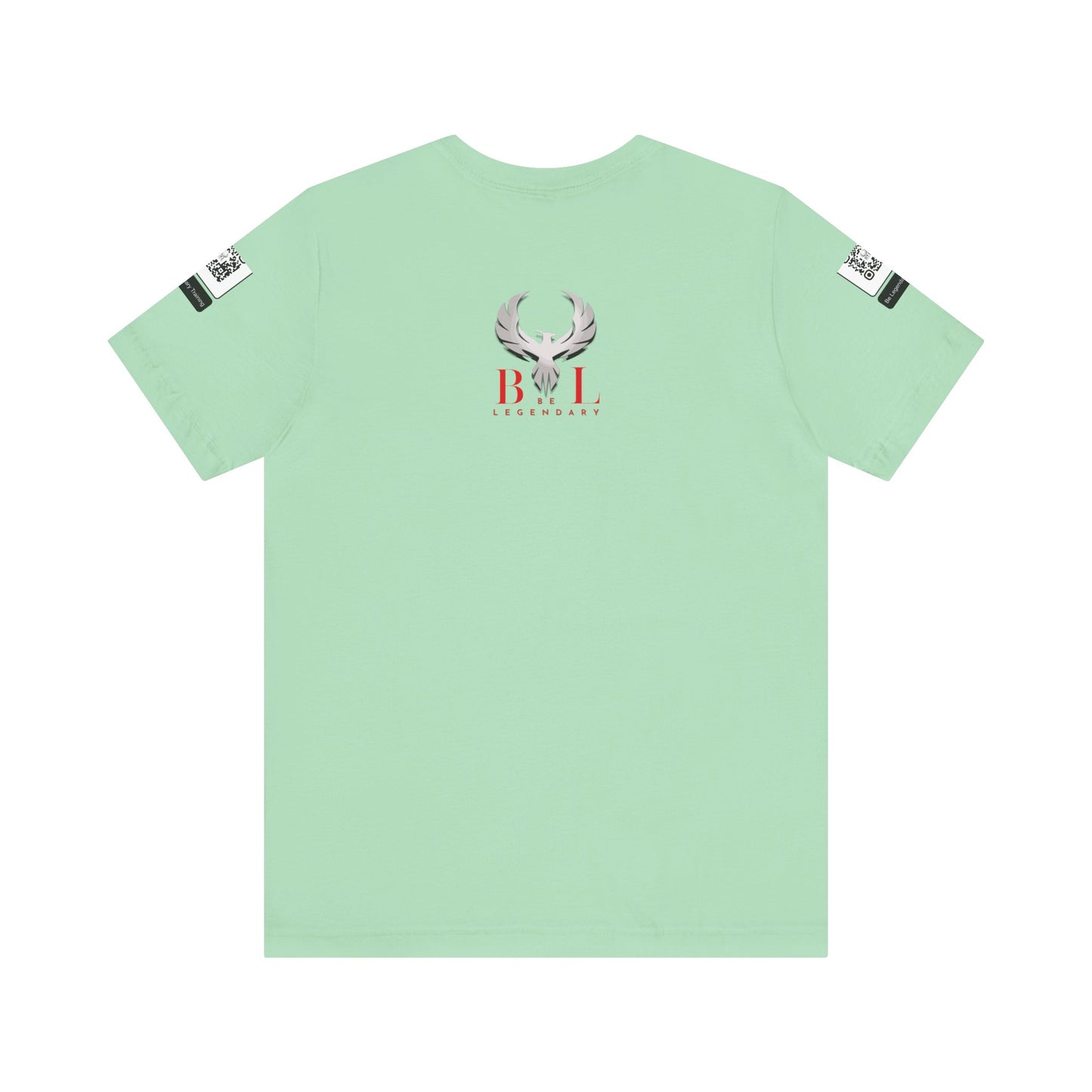 Be Legendary "Never Quit" Unisex Tee - Motivational Short Sleeve Shirt