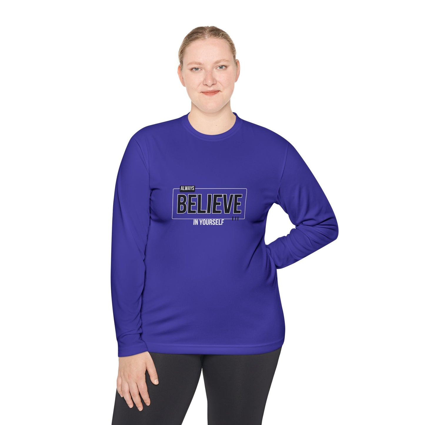 Be Legendary "Game Time" Unisex Long Sleeve Tee - Always Believe | Be Legendary Design