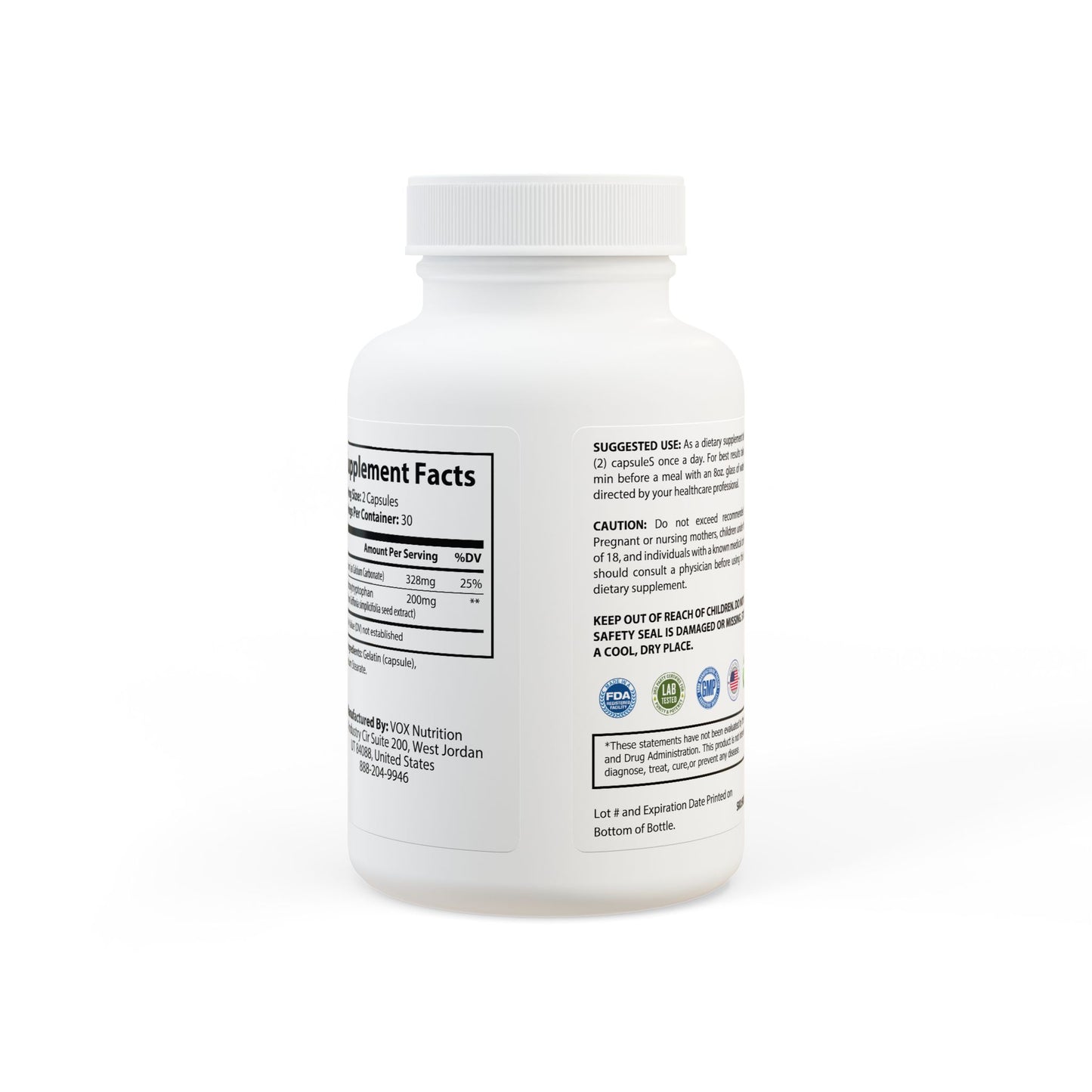 Be Legendary 5-HTP Supplement (60 Capsules)