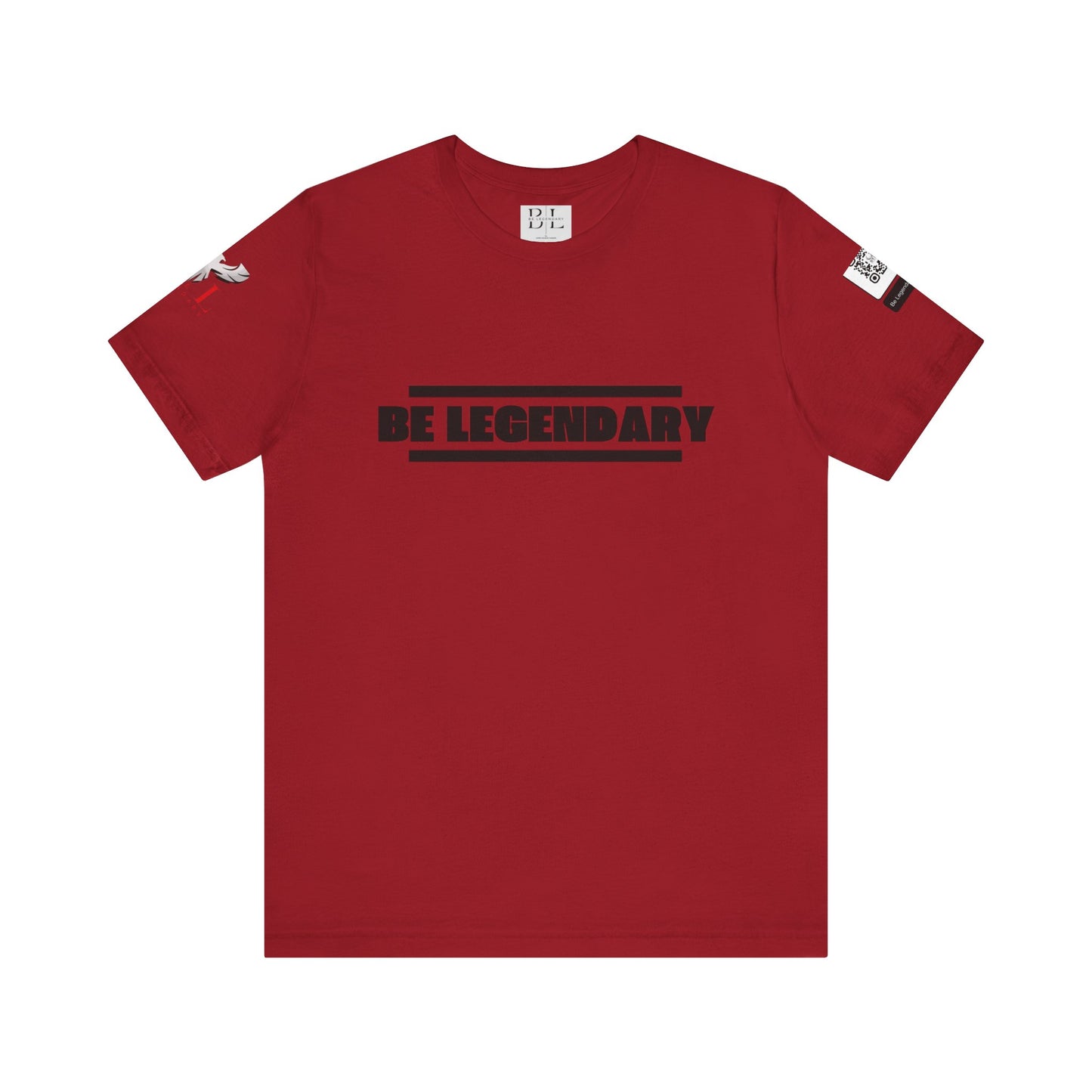 BE LEGENDARY "繁盛 幸運" Hanse Kouun Edition. Unisex Short Sleeve Tee, Graphic T-Shirt, Anime Art Apparel, Casual Wear, Gift for Him/Her