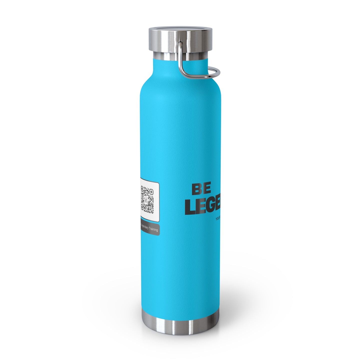 Be Legendary "Holy Grail" Inspirational Copper Vacuum Insulated Bottle - 22oz, ‘Be Legendary’ Design