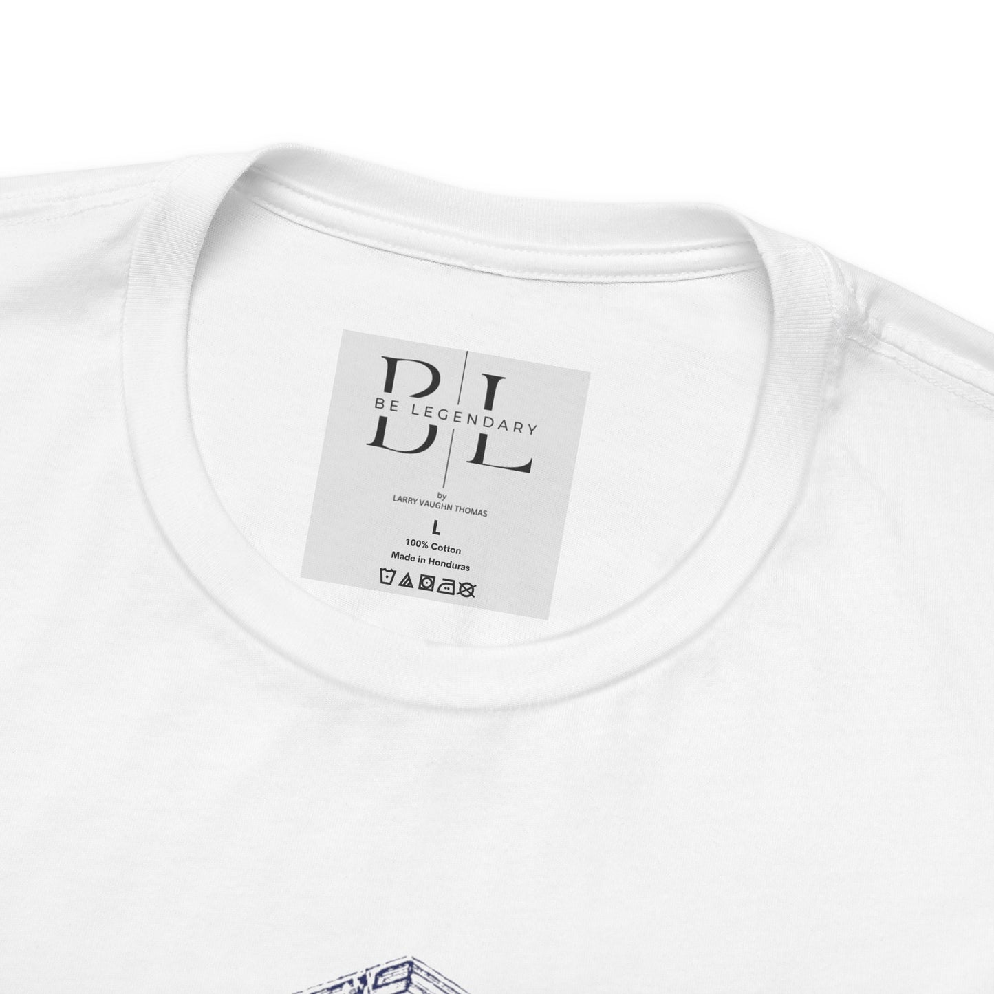 Be Legendary "Nobility" Power Unisex Tee - Inspiring Short Sleeve Shirt with QR Code