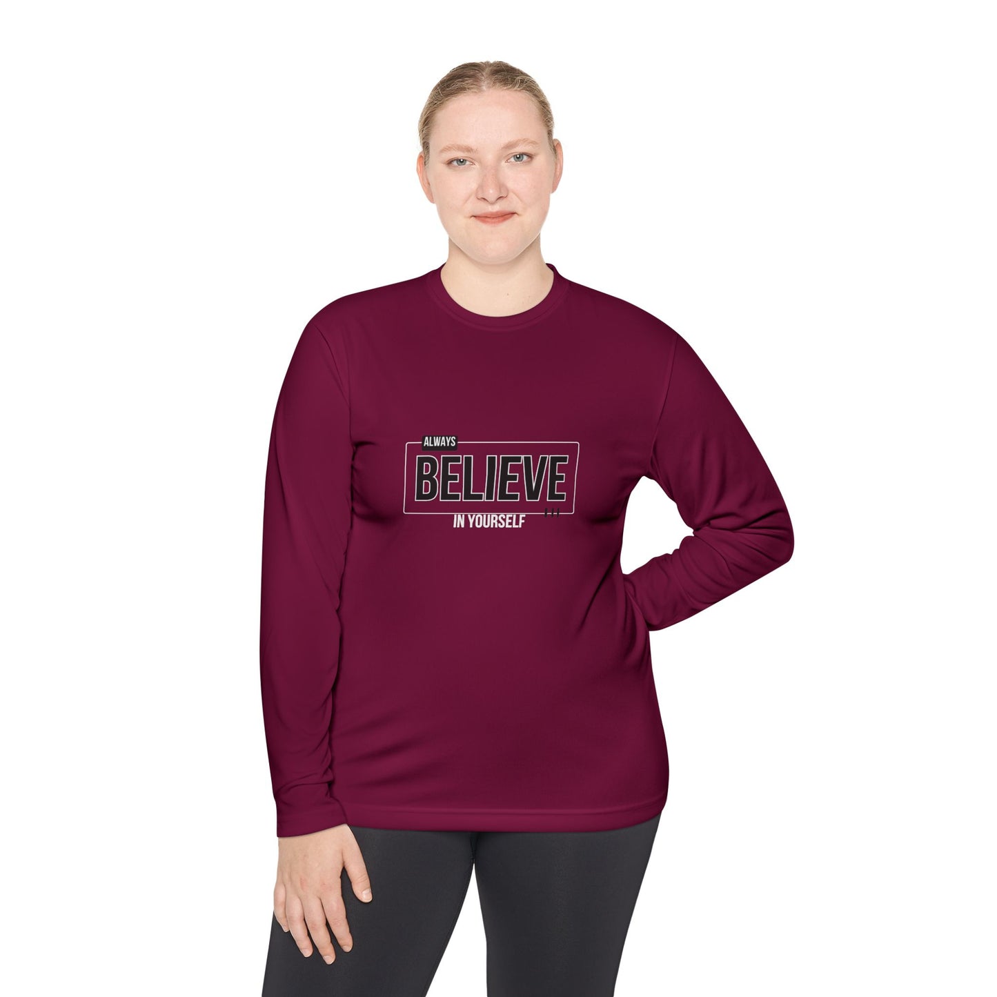 Be Legendary "Game Time" Unisex Long Sleeve Tee - Always Believe | Be Legendary Design
