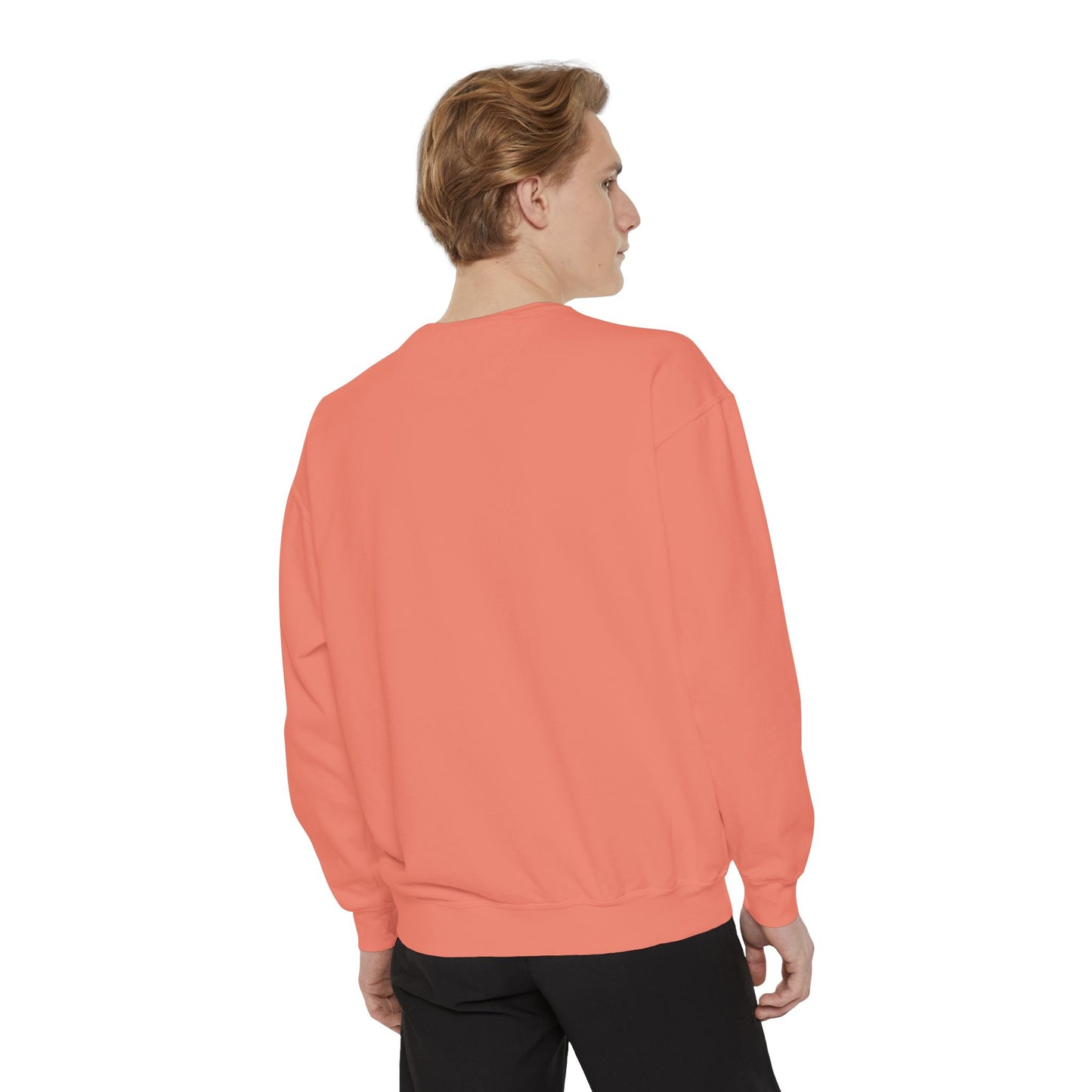 Be Legendary Unisex Garment-Dyed Sweatshirt with Elegant Graphic Design