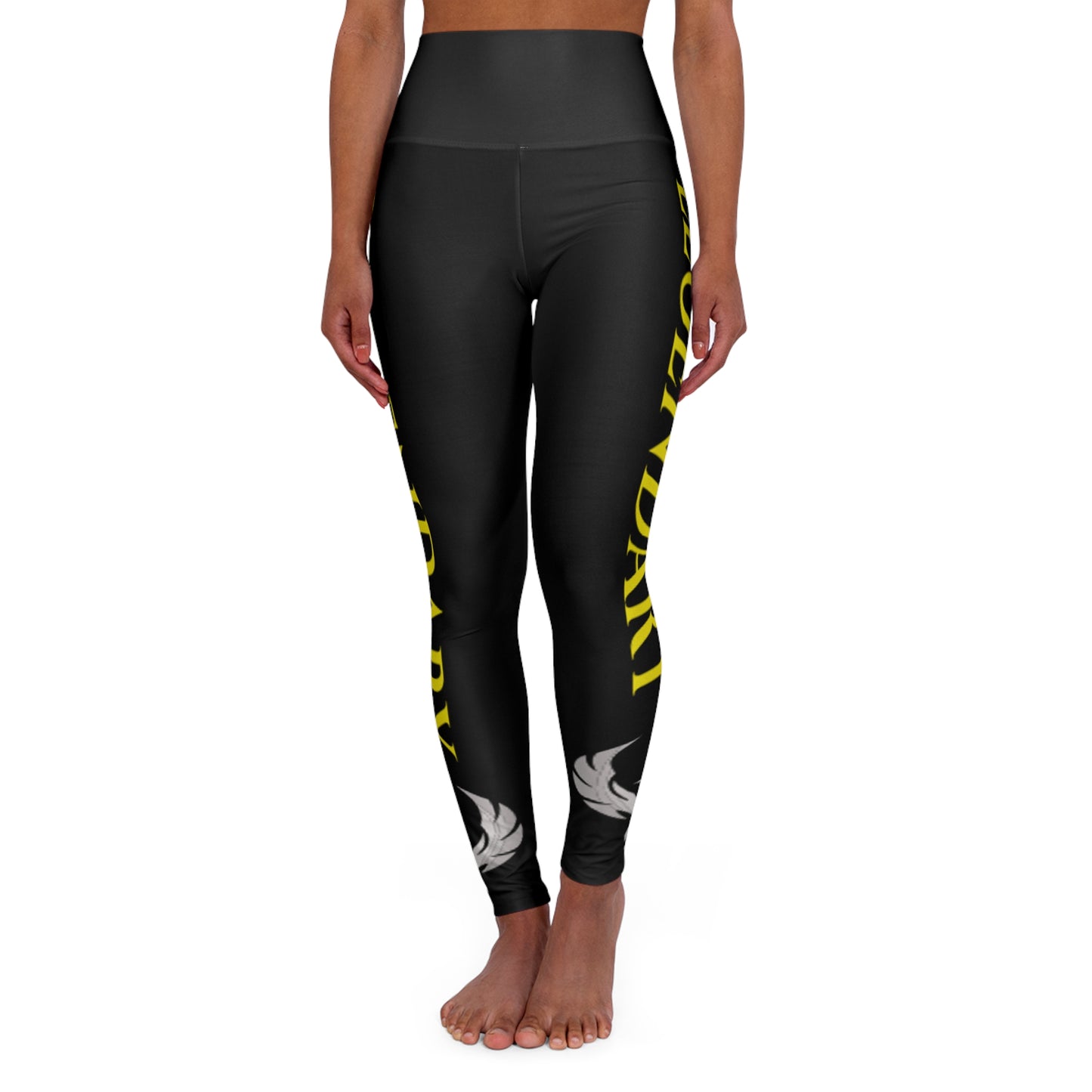 Be Legendary "Good Lawd" High Waisted Yoga Leggings - Stylish & Comfortable Activewear for Fitness Enthusiasts
