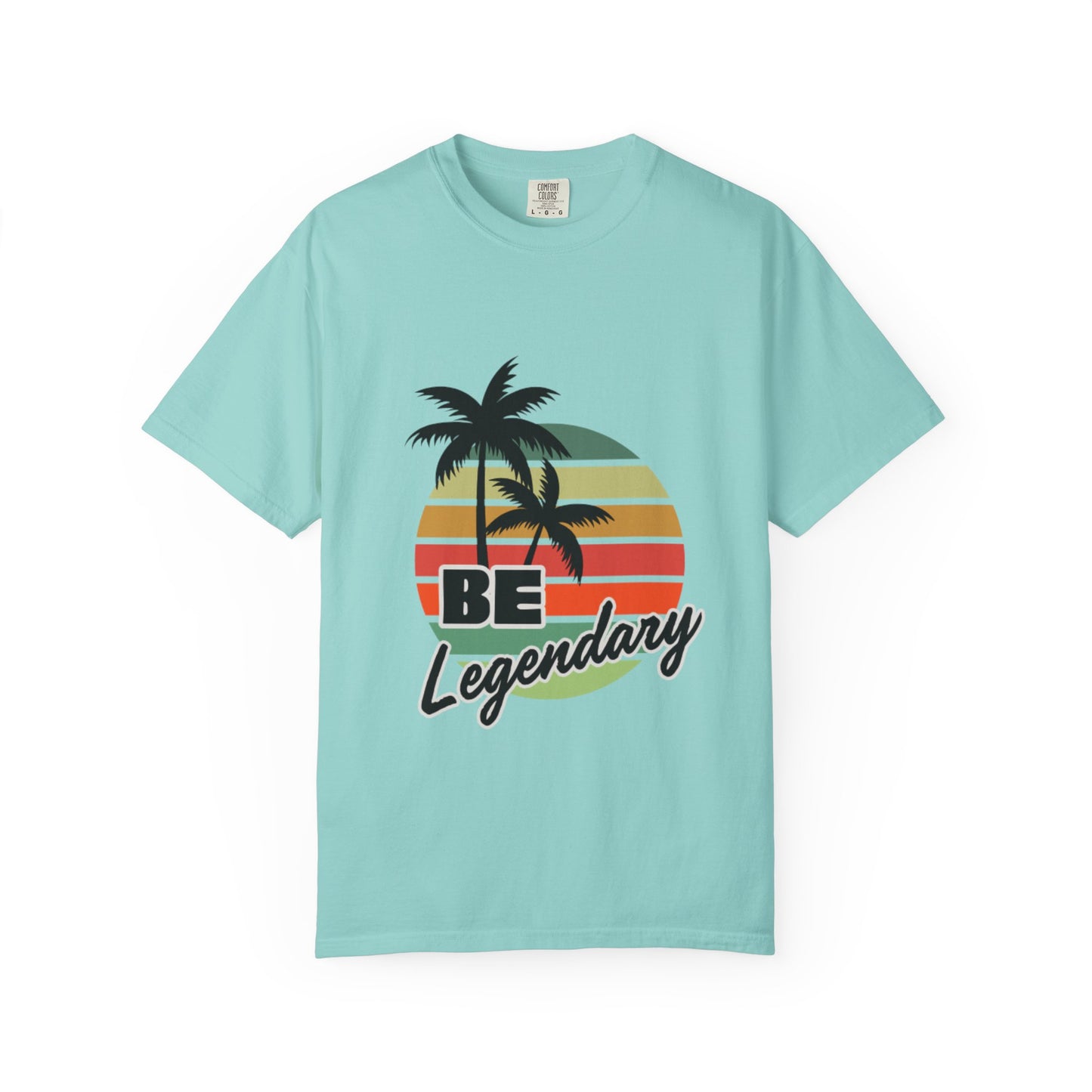 Be Legendary Unisex "Palm Sunday" Garment-Dyed T-Shirt - Perfect for Summer Vibes