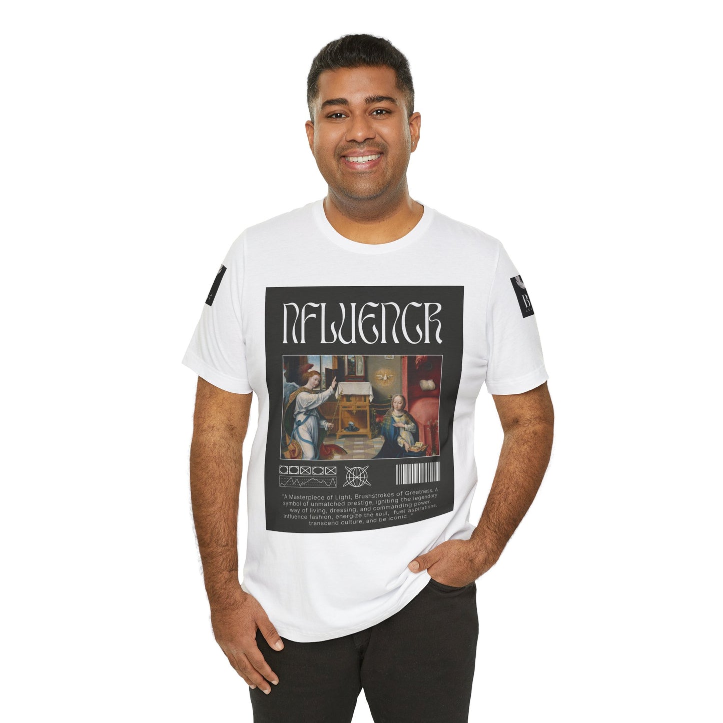 Be Legendary Art-Inspired Unisex Short Sleeve Tee