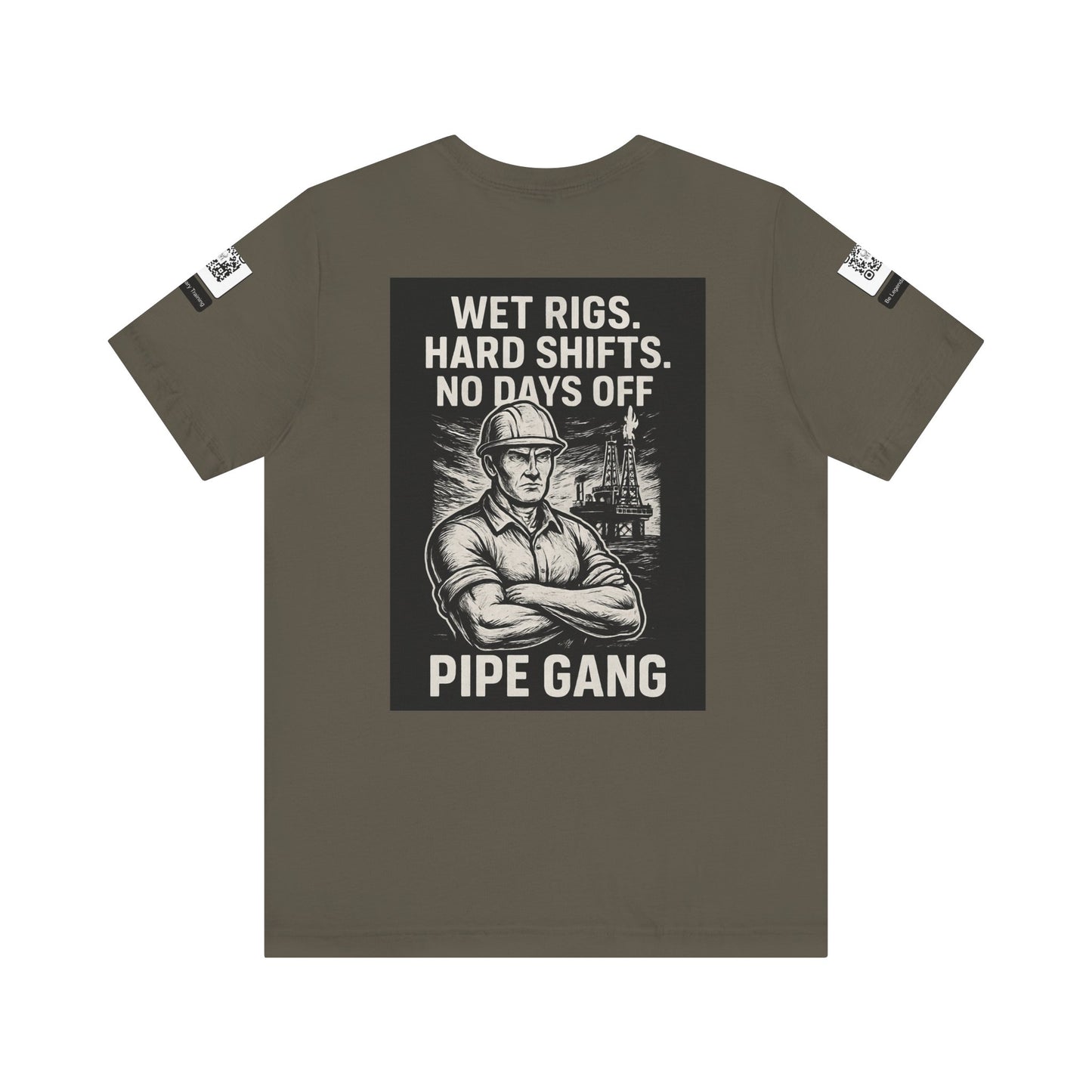 Be Legendary | Pipe Gang Shirt | Perfect Gift for Labor Day, Construction Workers, Motivational Quotes