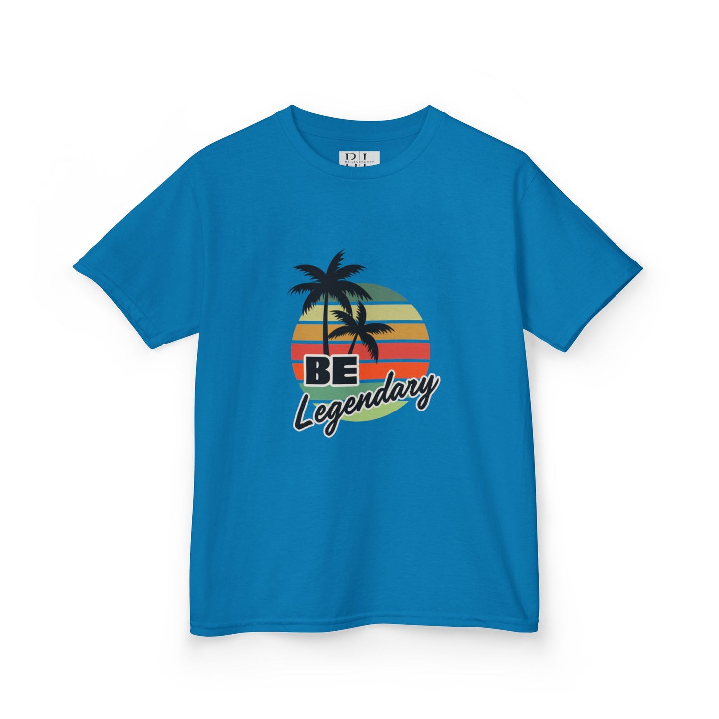 Kids 'Be Legendary' "Palm Sunday" Tee - Fun Summer Vibes for Young Adventurers