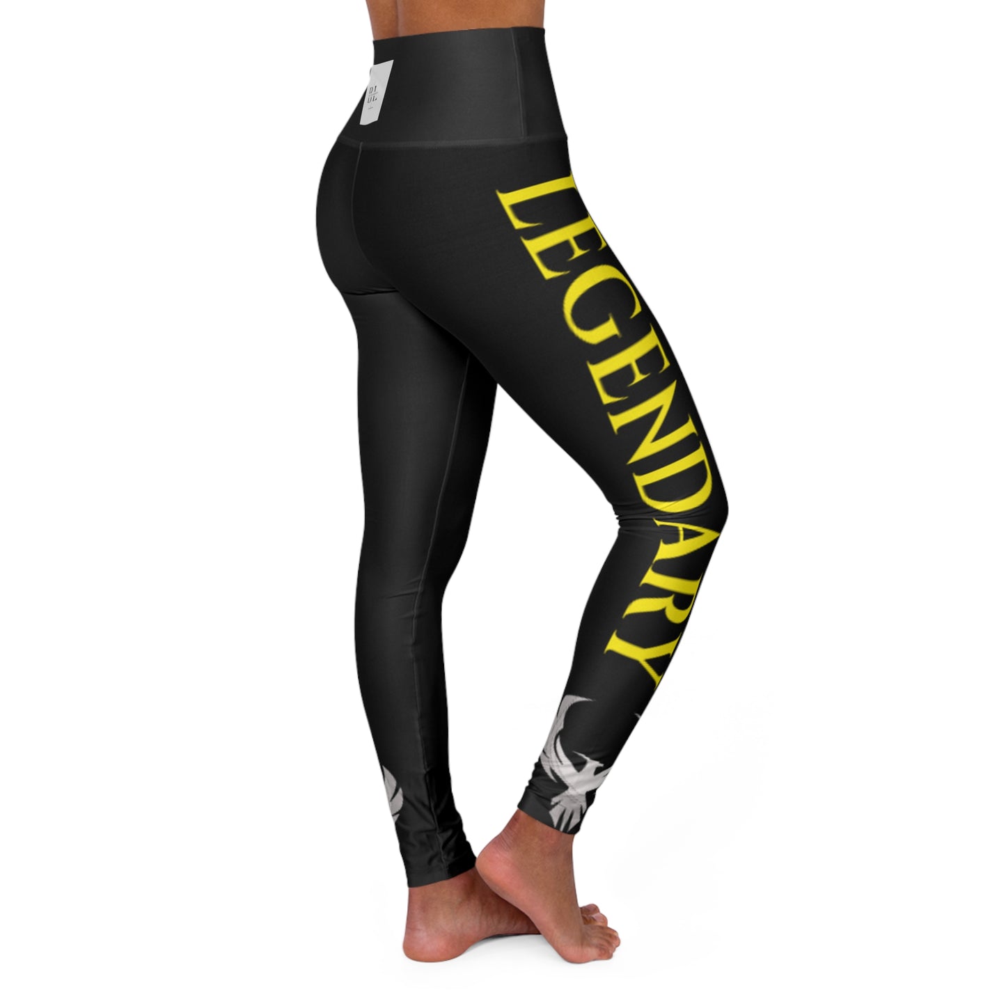 Be Legendary "Good Lawd" High Waisted Yoga Leggings - Stylish & Comfortable Activewear for Fitness Enthusiasts