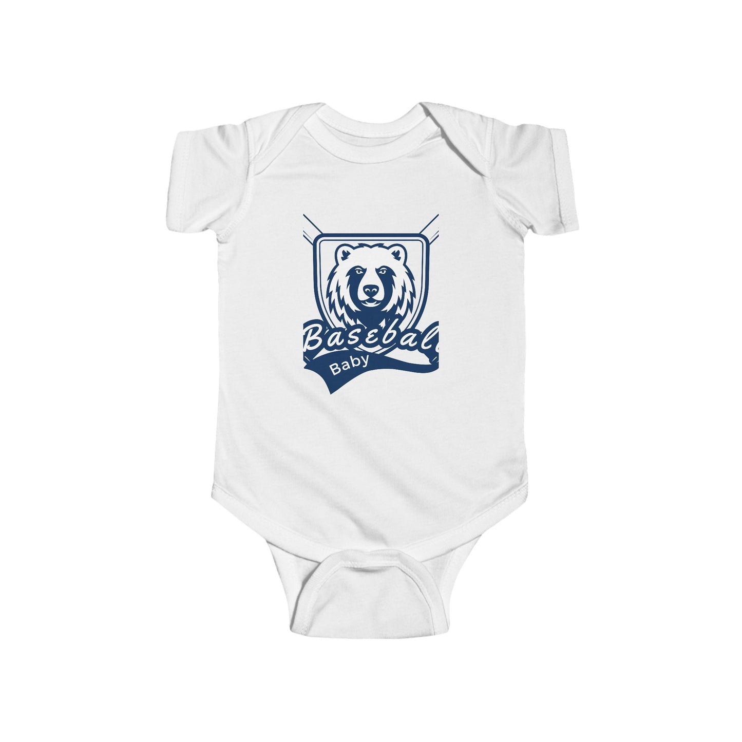Baseball Forever Infant Bodysuit - Cute Baby Outfit for Sports Lovers