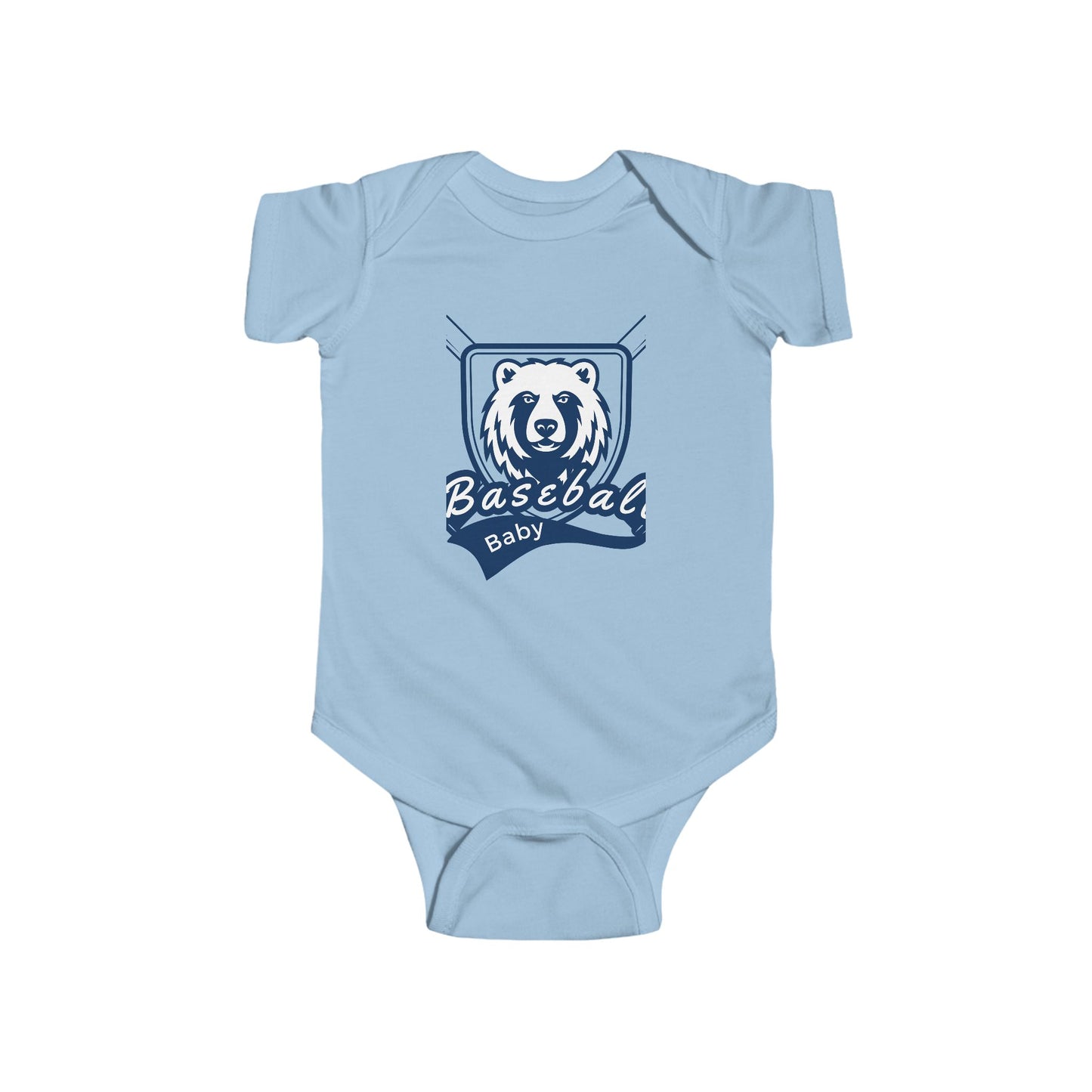 Baseball Forever Infant Bodysuit - Cute Baby Outfit for Sports Lovers