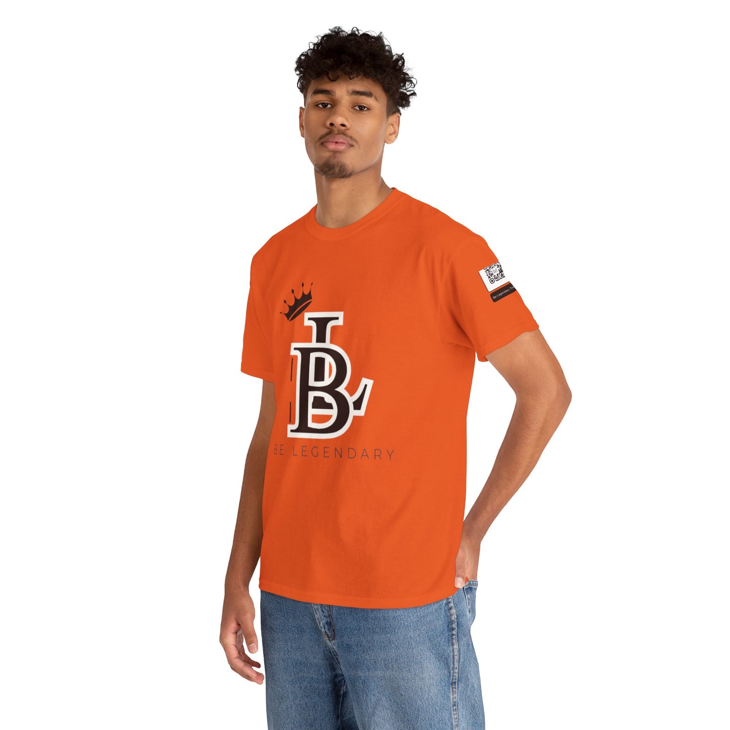 Be Legendary Unisex "King of Kings" Heavy Cotton Tee - Graphic T-Shirt for Inspiration and Motivation