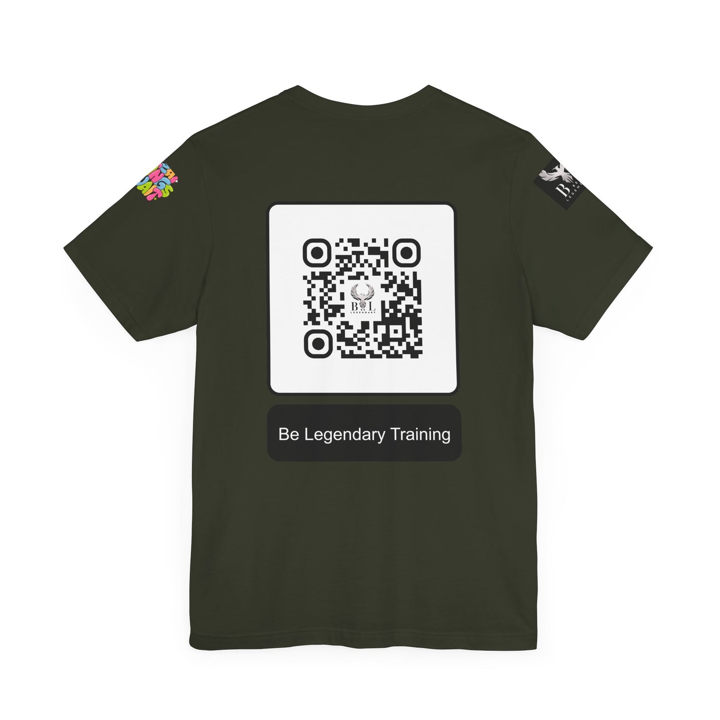 Be Legendary 'Dusk Till Damn" Sunset Inspiration Graphic Tee for Motivational Vibes