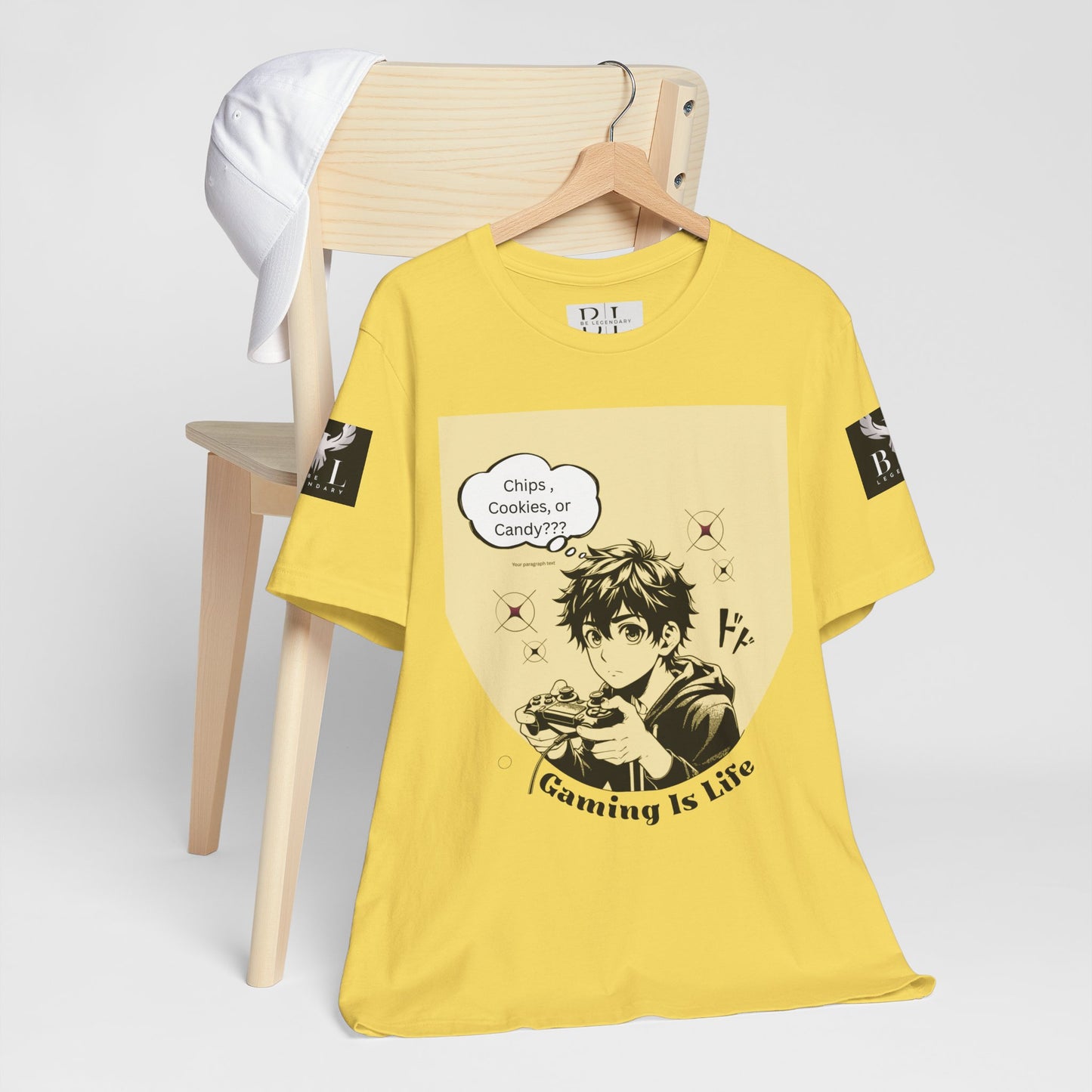 Be Legendary "Get The Sticks" Gaming Is Life Unisex Jersey Tee – Perfect for Gamers & Training Enthusiasts