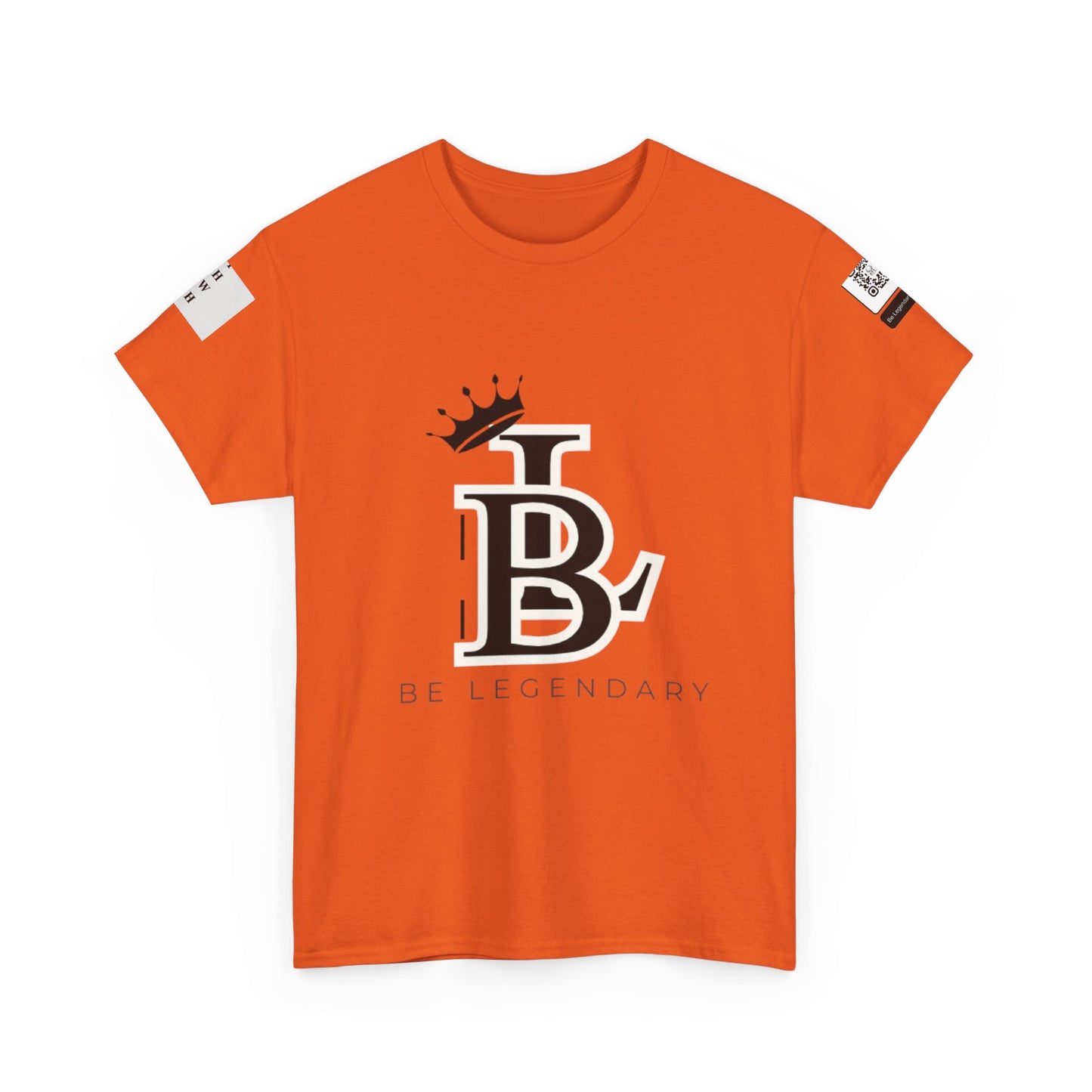 Be Legendary "Second Coming" Unisex Heavy Cotton Tee - Graphic T-Shirt for Inspiration and Motivation
