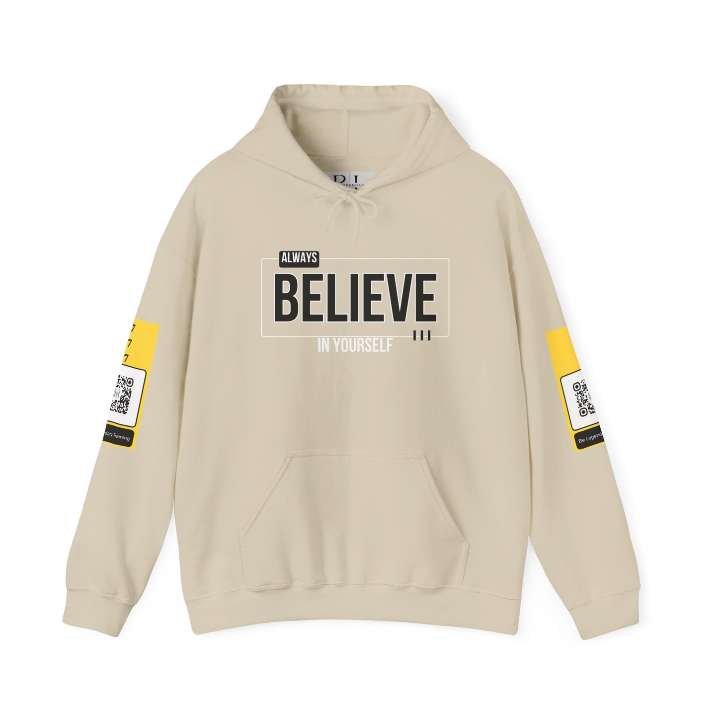 Be Legendary "Mustard Seed" Inspirational Hoodie - Always Believe in Yourself