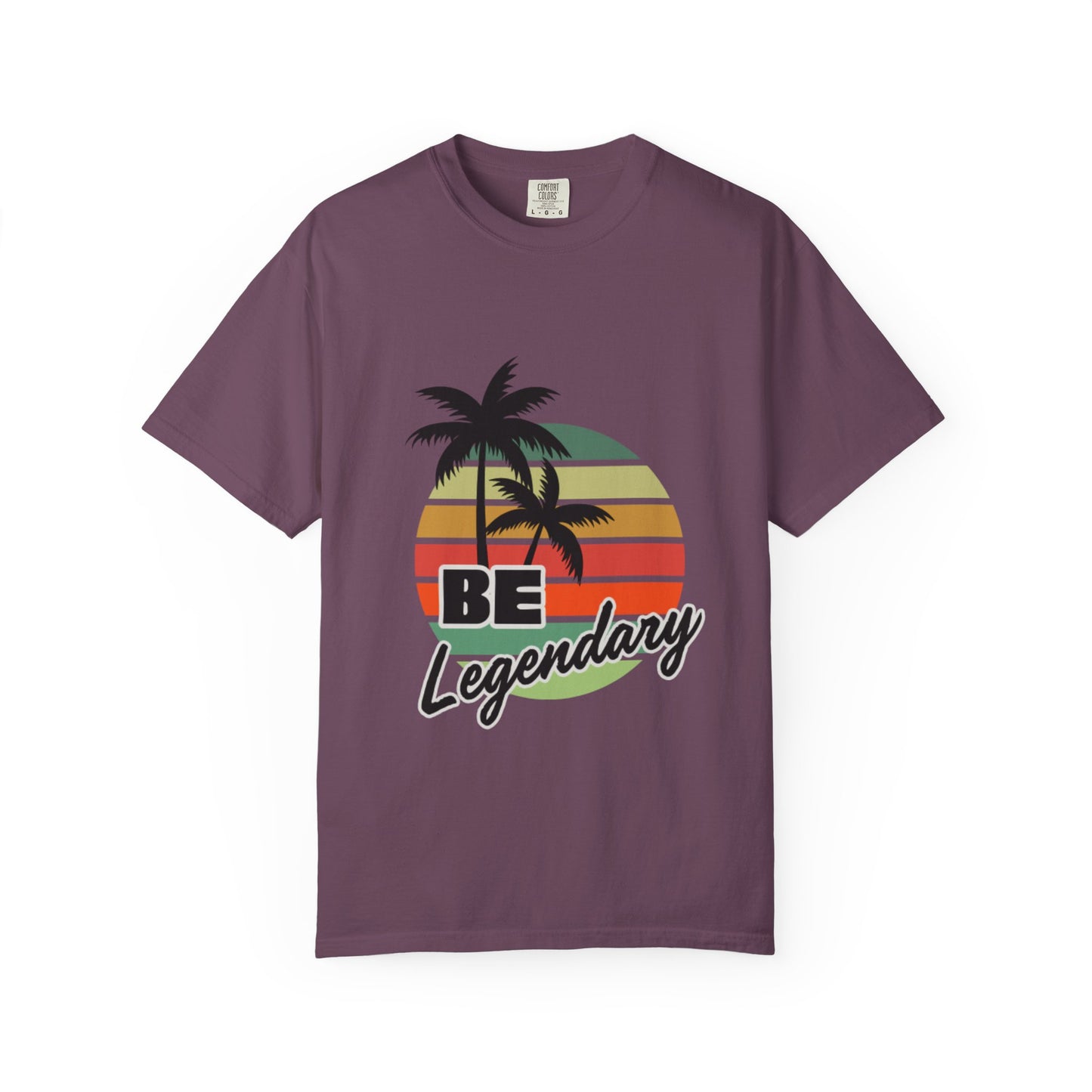 Be Legendary Unisex "Palm Sunday" Garment-Dyed T-Shirt - Perfect for Summer Vibes