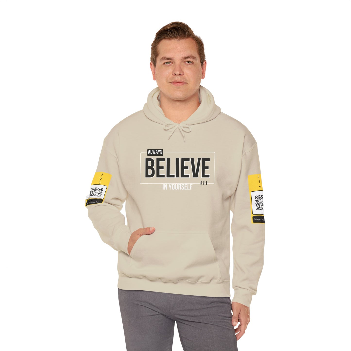 Be Legendary "Mustard Seed" Inspirational Hoodie - Always Believe in Yourself