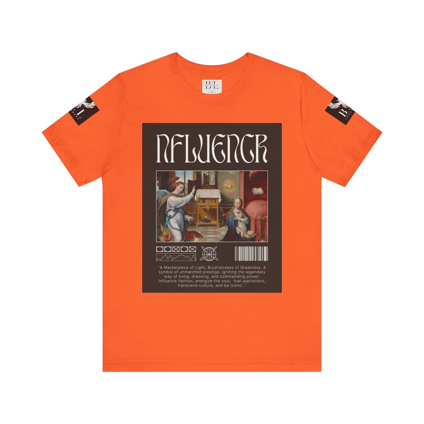 Be Legendary Art-Inspired Unisex Short Sleeve Tee