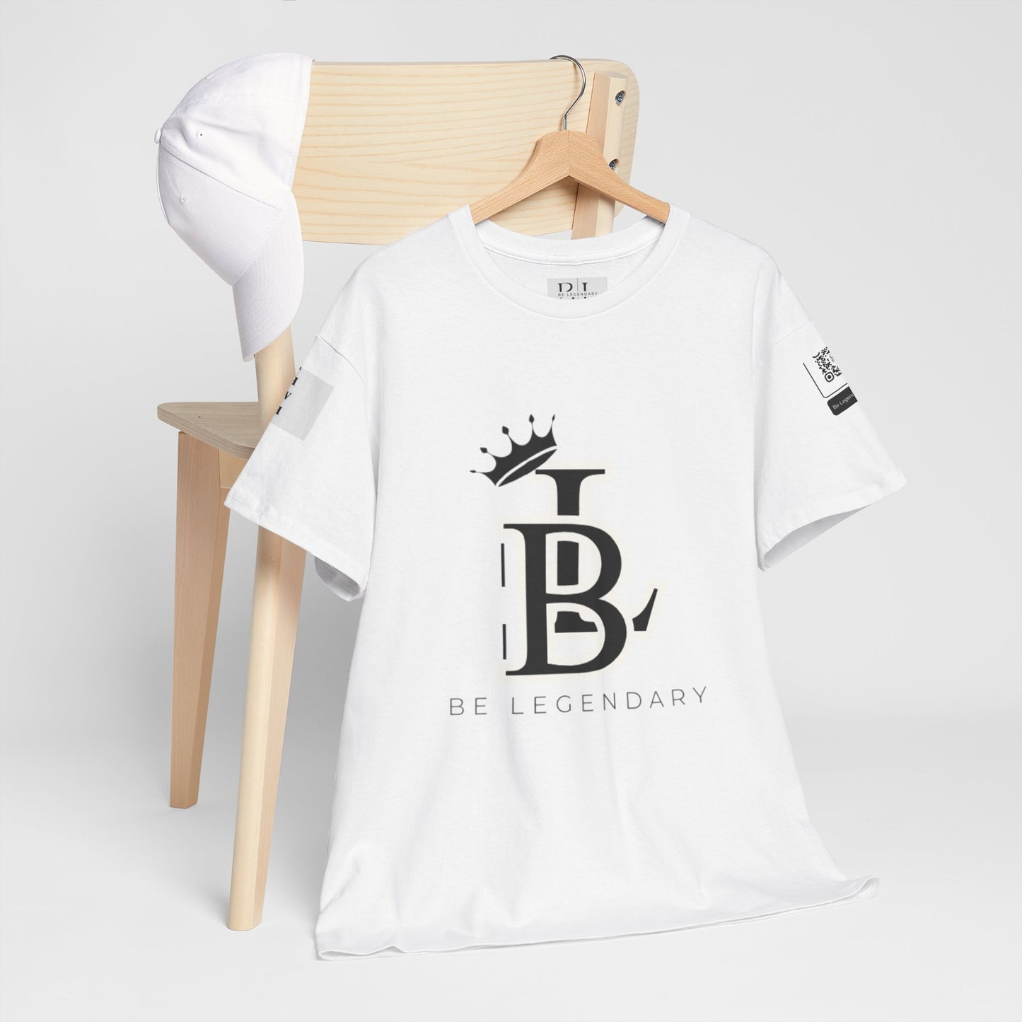 Be Legendary "Second Coming" Unisex Heavy Cotton Tee - Graphic T-Shirt for Inspiration and Motivation