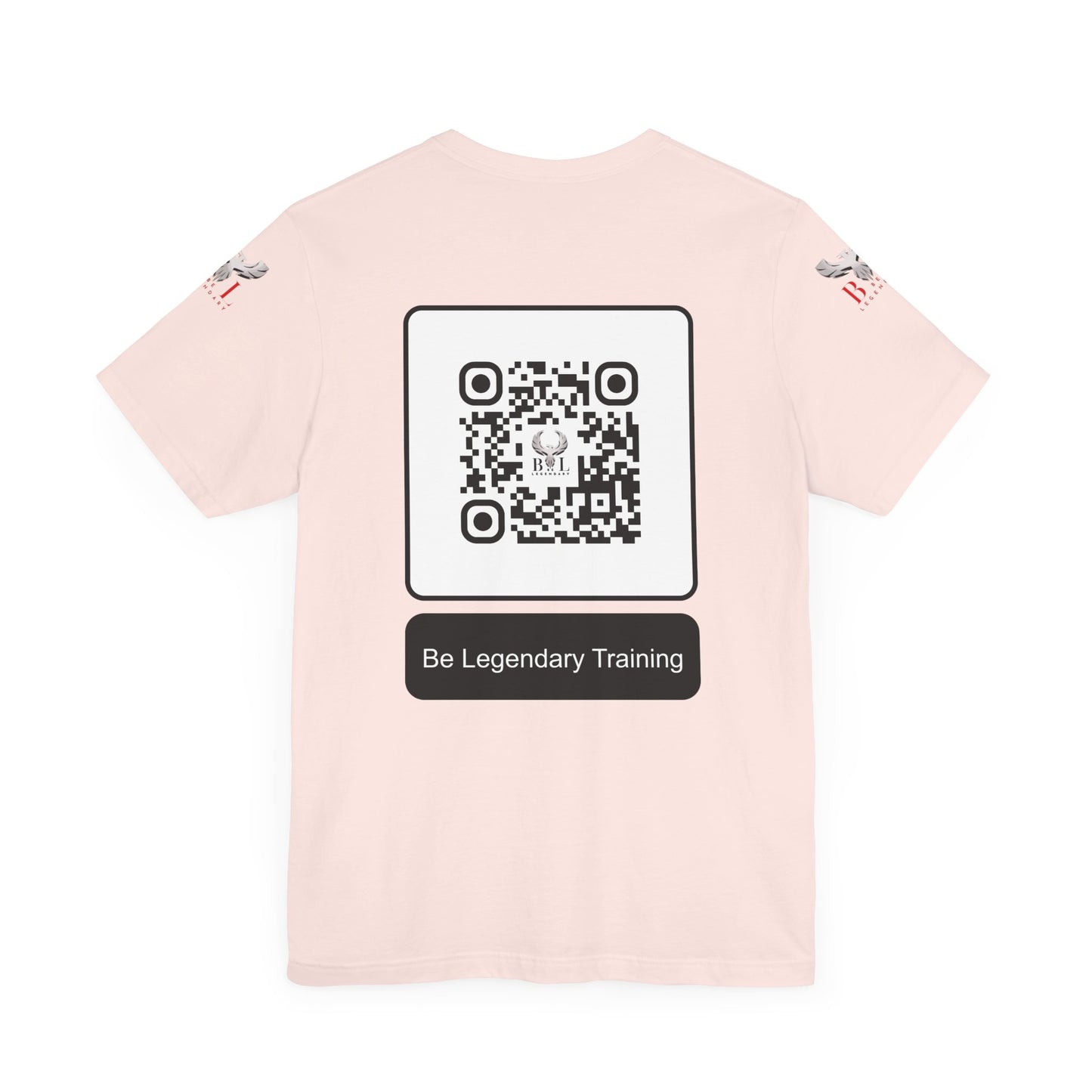 Be Legendary "Nobility" Power Unisex Tee - Inspiring Short Sleeve Shirt with QR Code