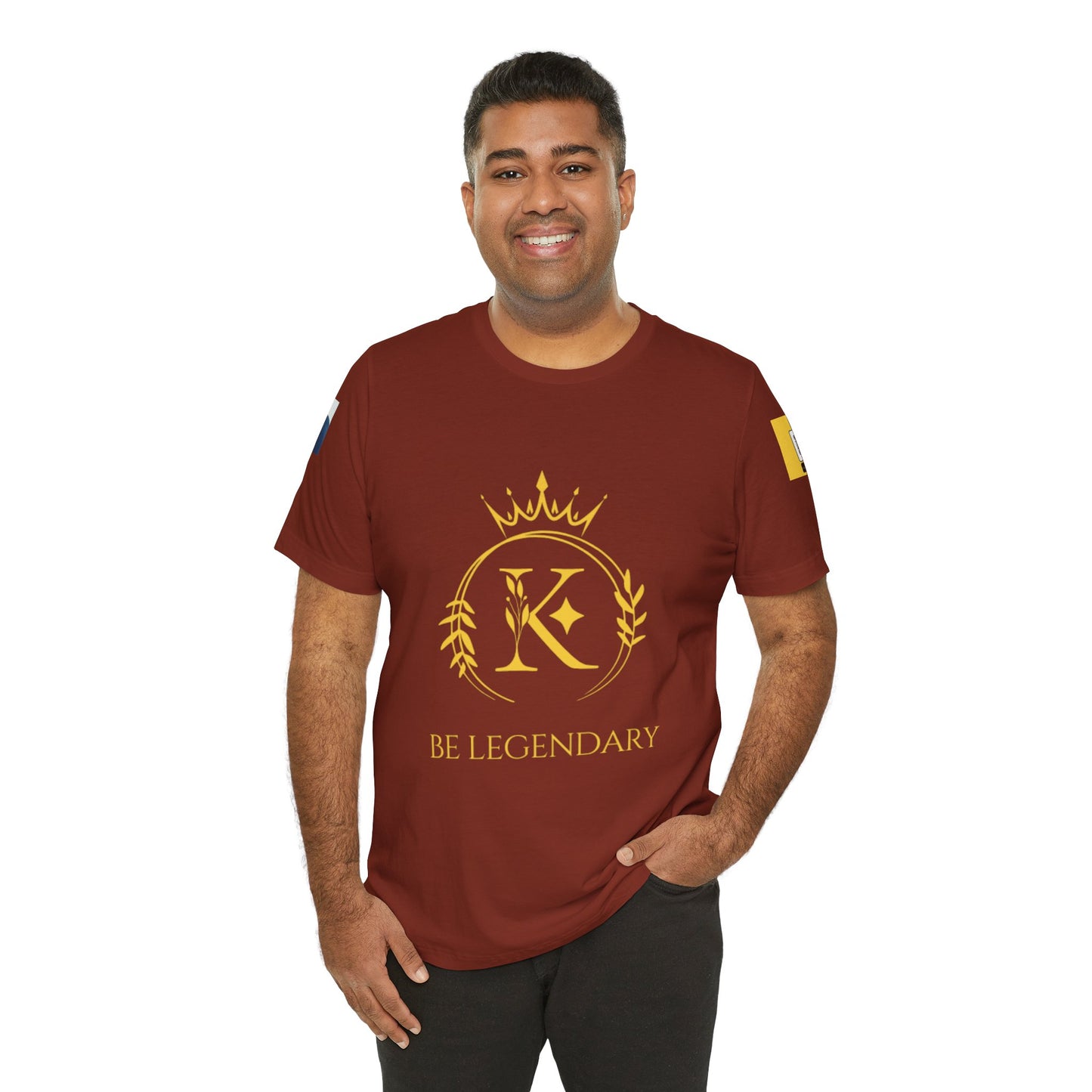 Be Legendary "The Risen" Unisex Jersey Tee - Inspirational Design for Active Lifestyle