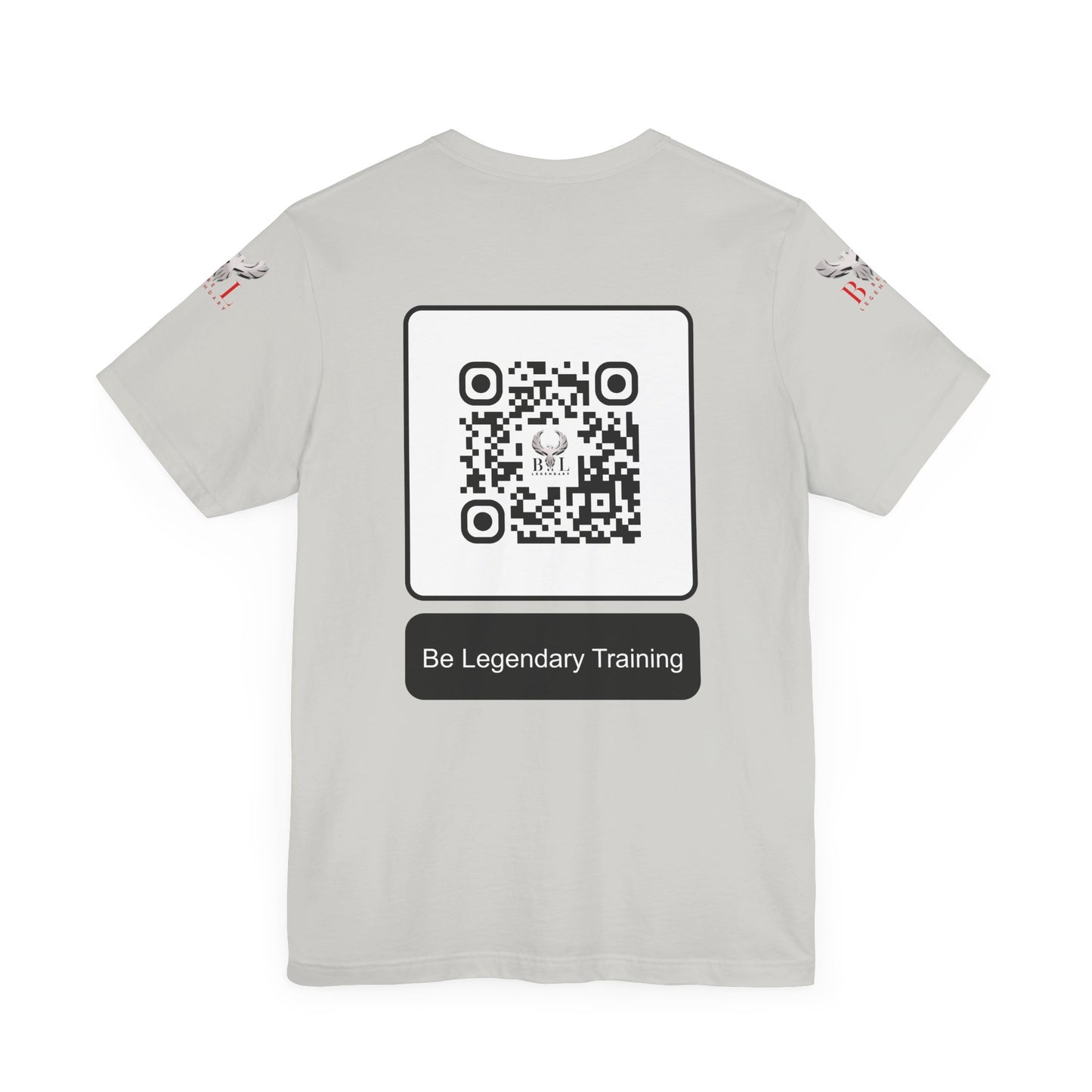 Be Legendary "Nobility" Power Unisex Tee - Inspiring Short Sleeve Shirt with QR Code