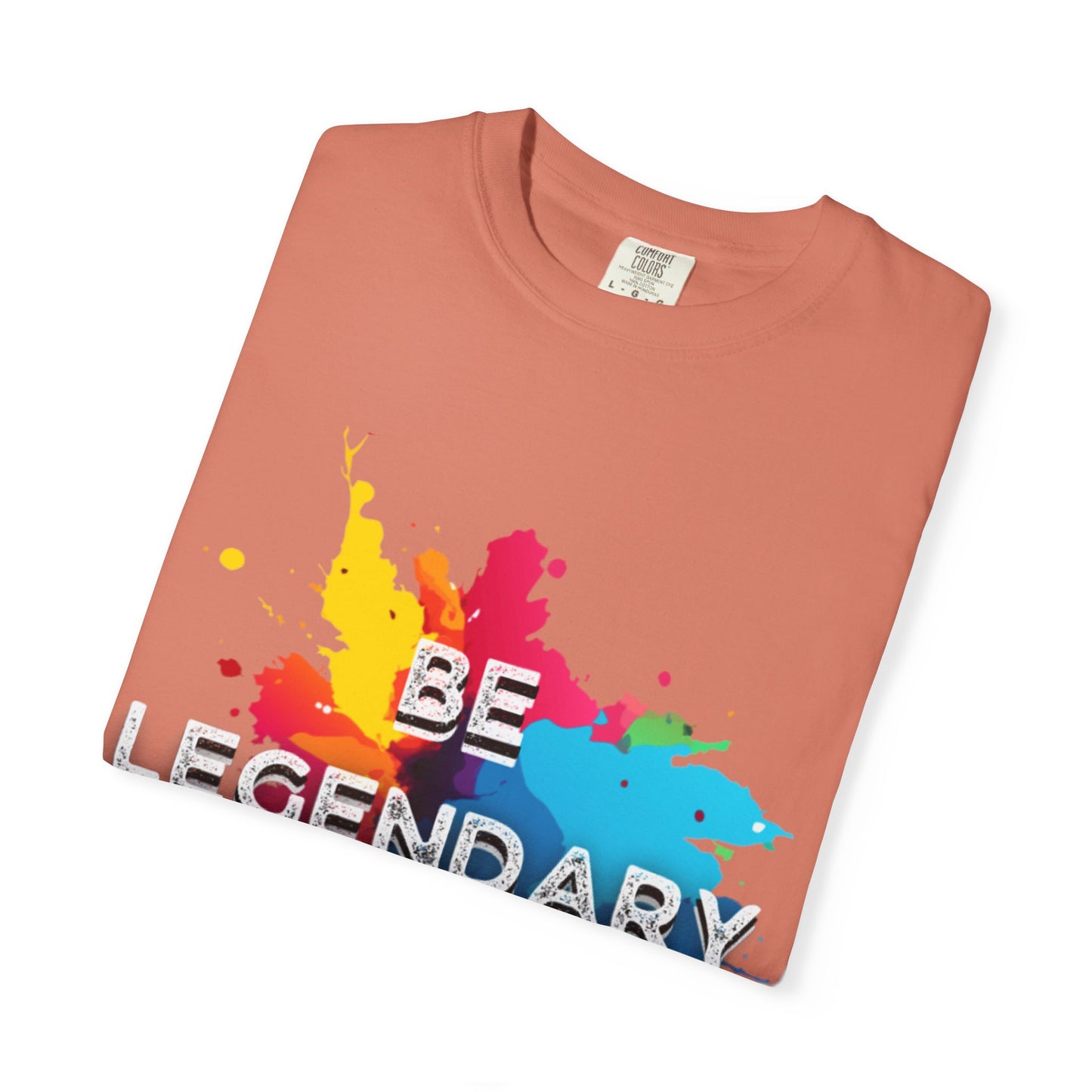 Be Legendary "The Passover" Colorful Inspirational T-Shirt - 'Be Legendary' Print