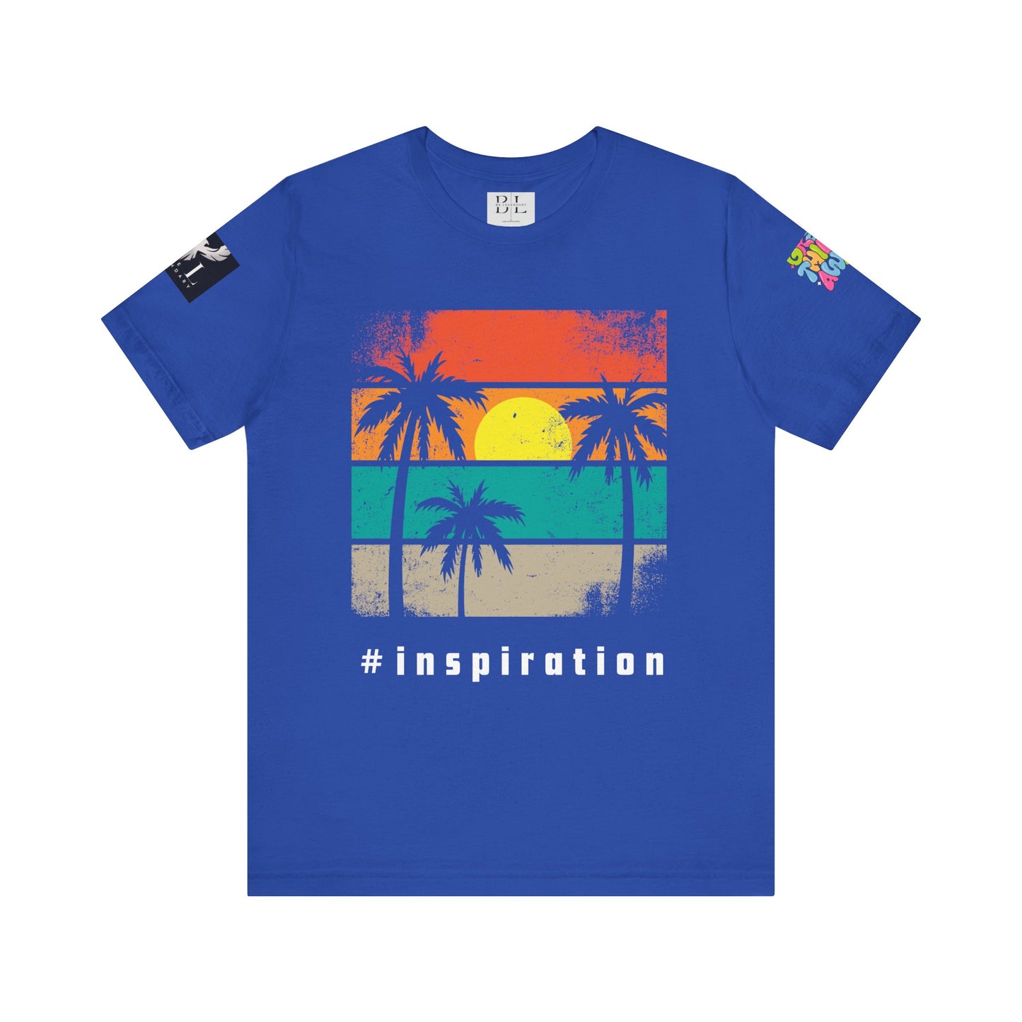 Be Legendary 'Dusk Till Damn" Sunset Inspiration Graphic Tee for Motivational Vibes