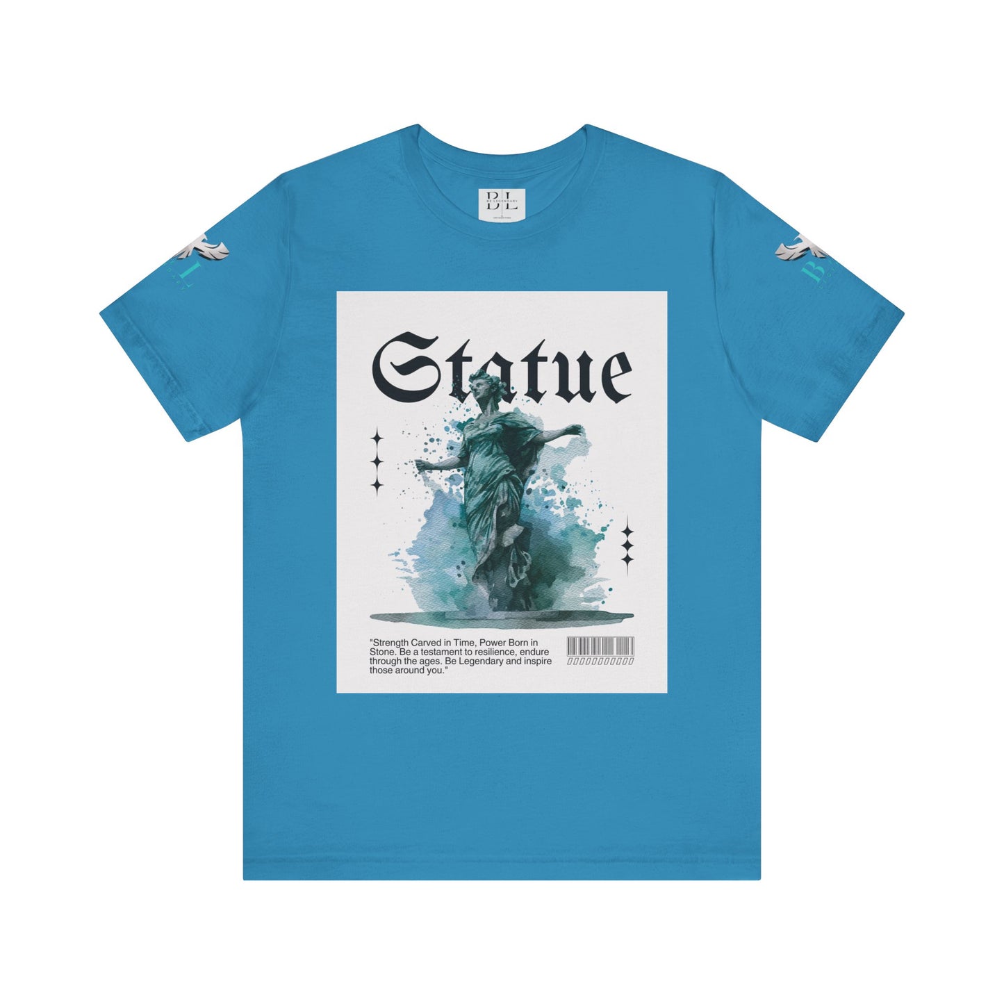 Be Legendary "Immortal" Statue Graphic Unisex Jersey Tee – Embrace Legendary Style