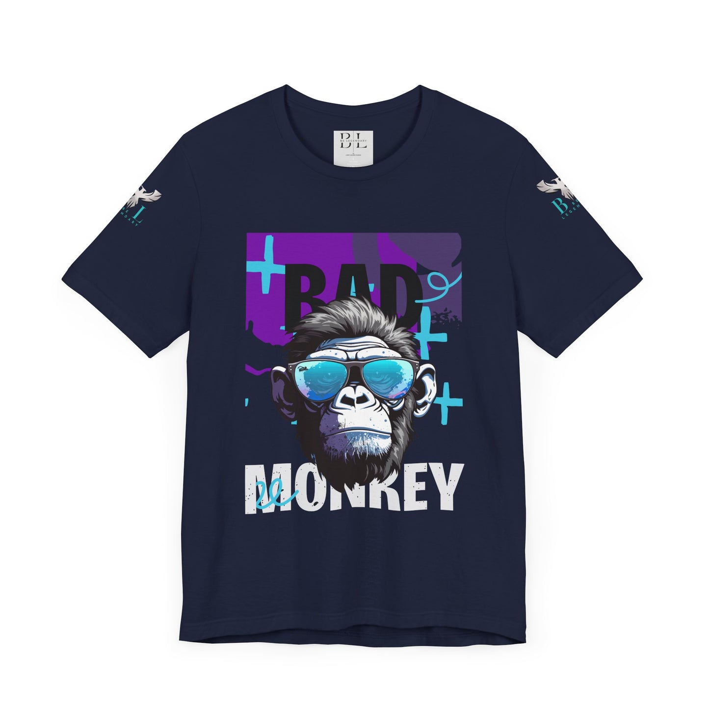 Be Legendary Cool Bad Monkey Tee - Unisex Short Sleeve Graphic Shirt