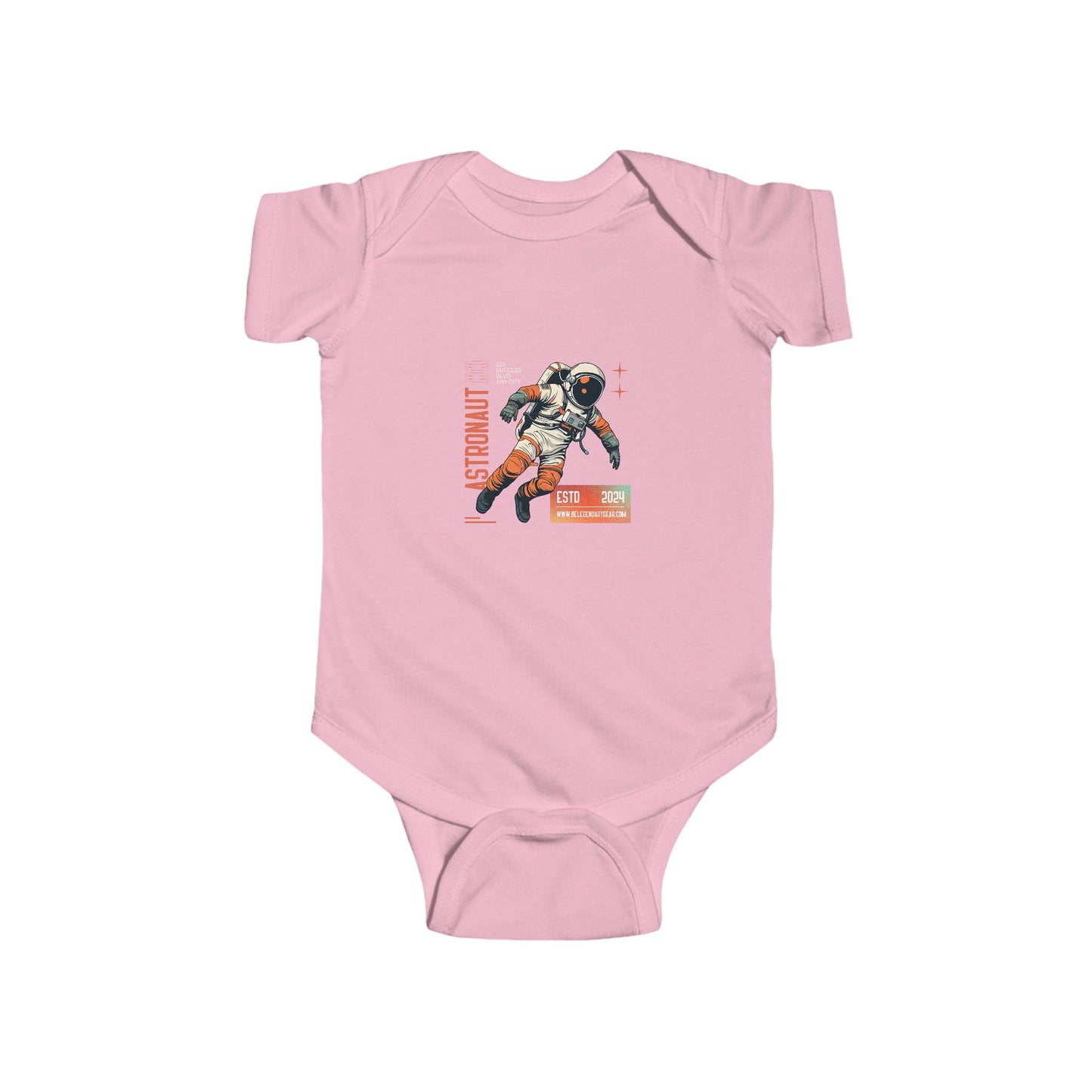 Be Legendary 'Astronaut" Infant Fine Jersey Bodysuit