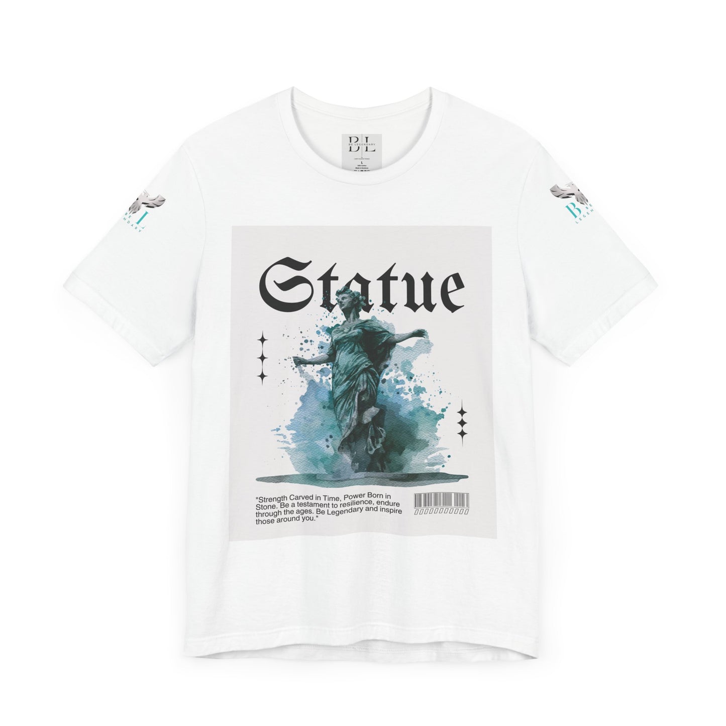 Be Legendary "Immortal" Statue Graphic Unisex Jersey Tee – Embrace Legendary Style