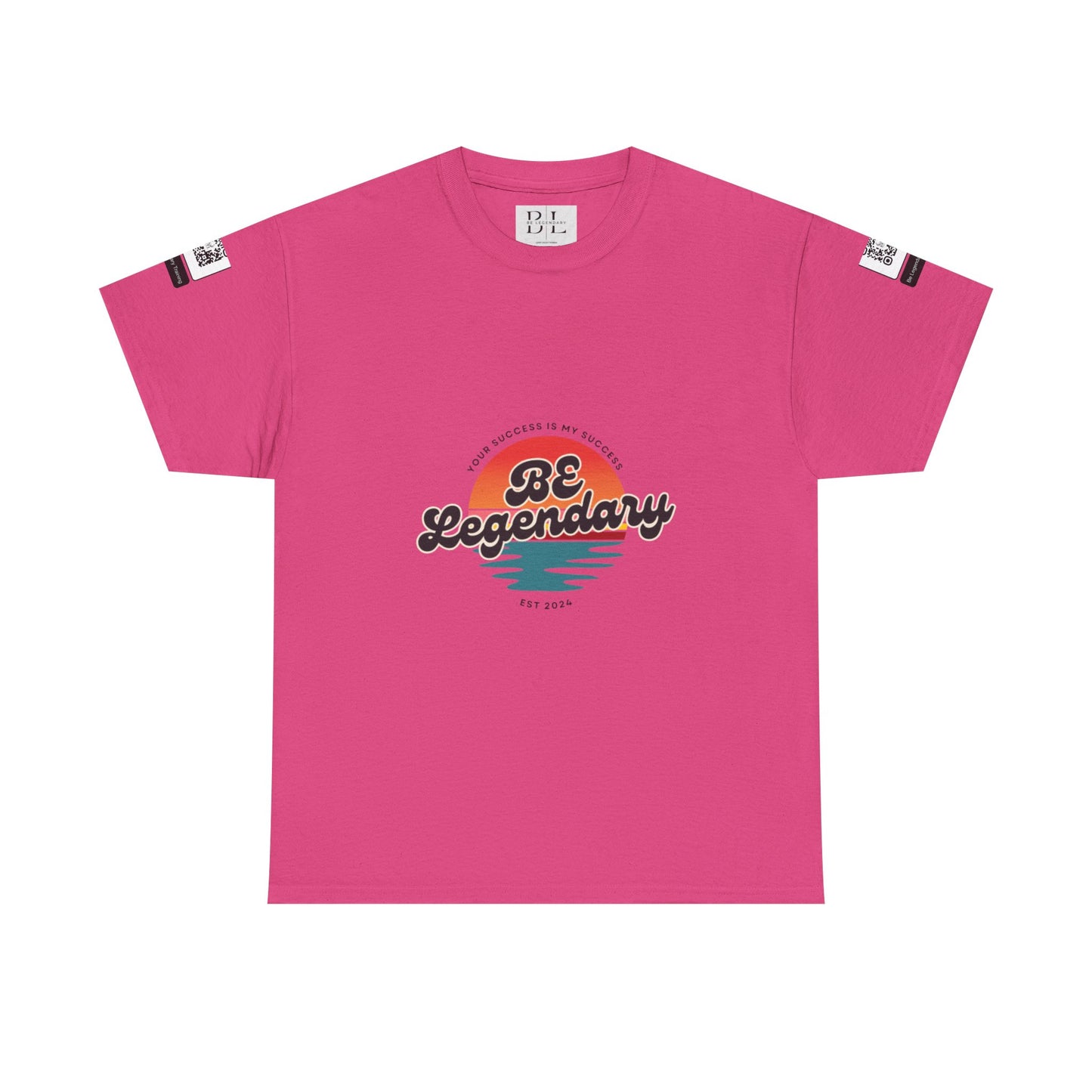 Be Legendary Unisex "Walk On Water" Heavy Cotton Tee - Success Motivational Shirt