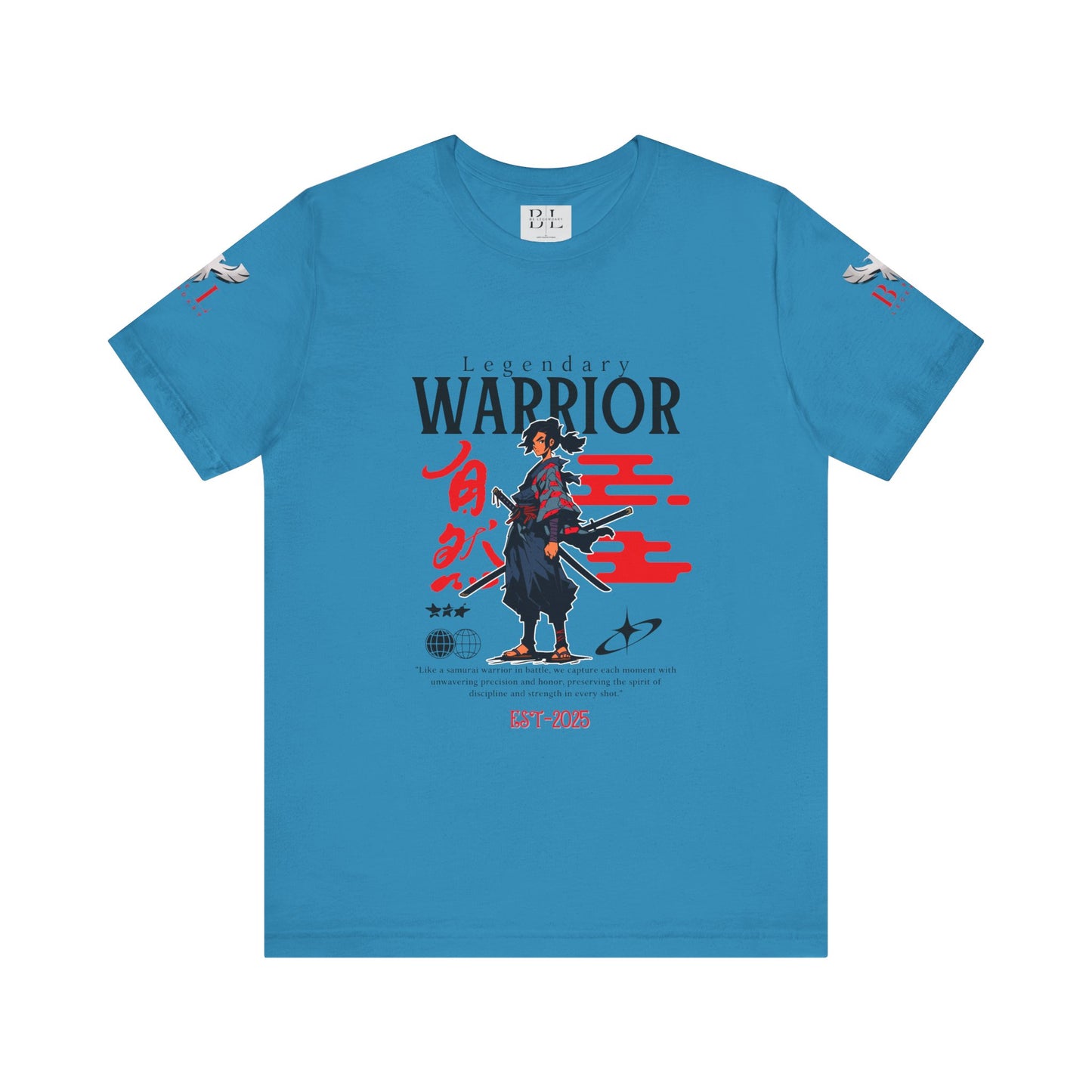 Be Legendary "Samurai Warrior" Unisex Tee – Legendary 2025 Graphic T-Shirt