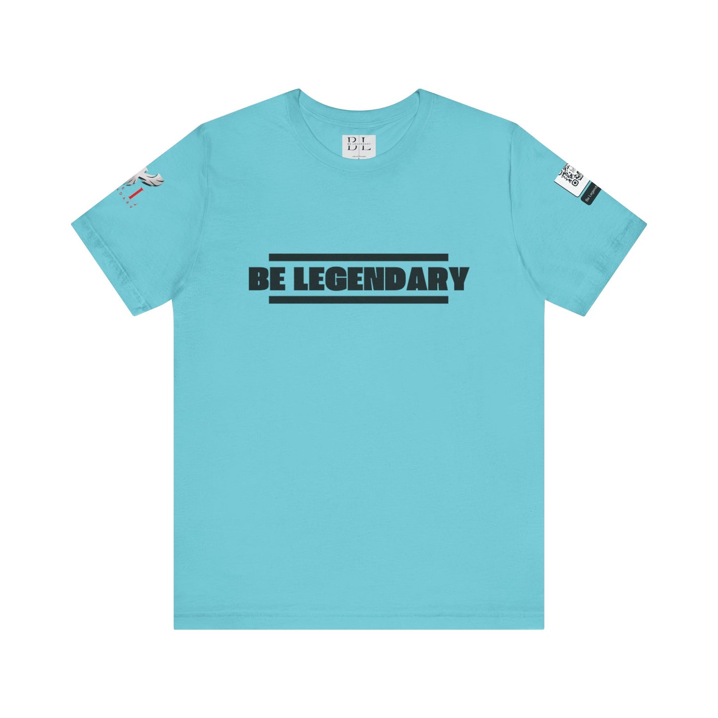 BE LEGENDARY "繁盛 幸運" Hanse Kouun Edition. Unisex Short Sleeve Tee, Graphic T-Shirt, Anime Art Apparel, Casual Wear, Gift for Him/Her