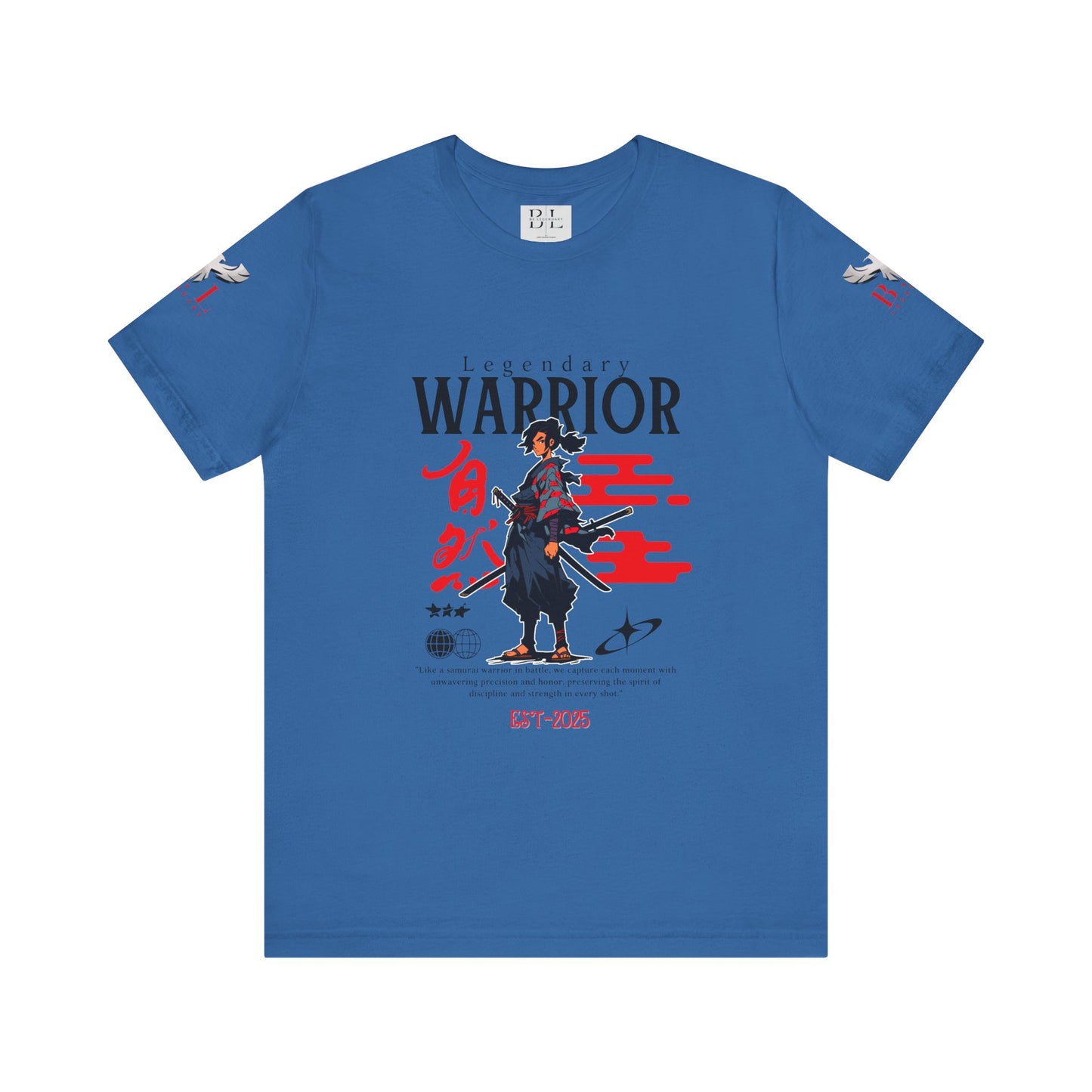 Be Legendary "Samurai Warrior" Unisex Tee – Legendary 2025 Graphic T-Shirt
