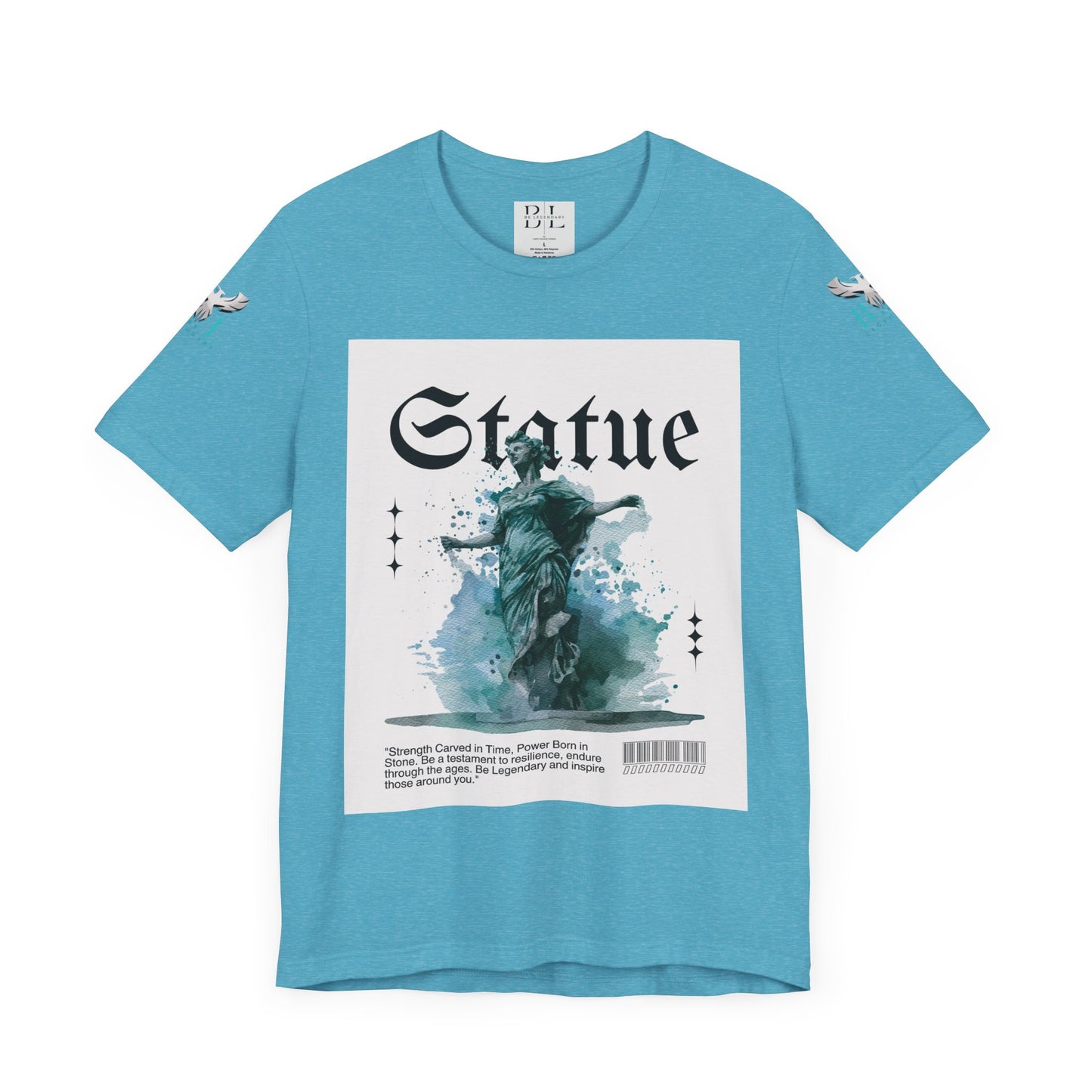 Be Legendary "Immortal" Statue Graphic Unisex Jersey Tee – Embrace Legendary Style