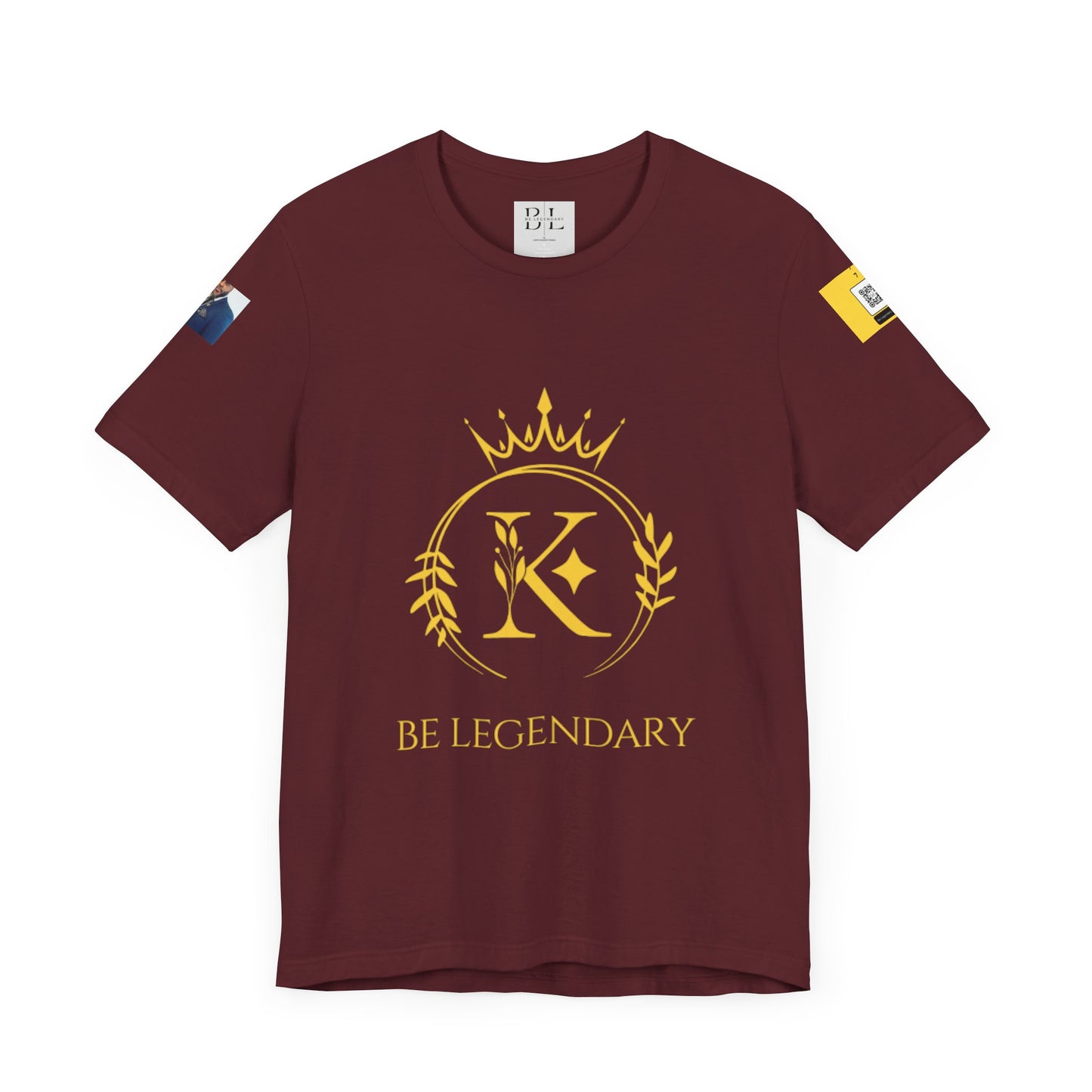 Be Legendary "The Risen" Unisex Jersey Tee - Inspirational Design for Active Lifestyle