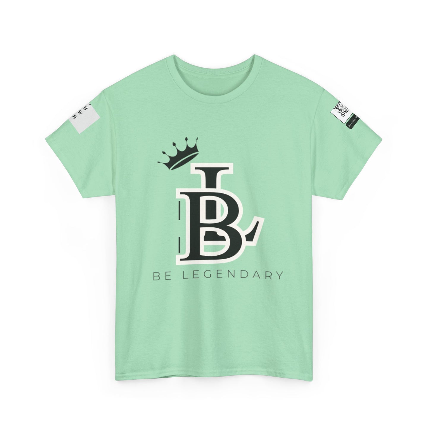 Be Legendary Unisex "King of Kings" Heavy Cotton Tee - Graphic T-Shirt for Inspiration and Motivation