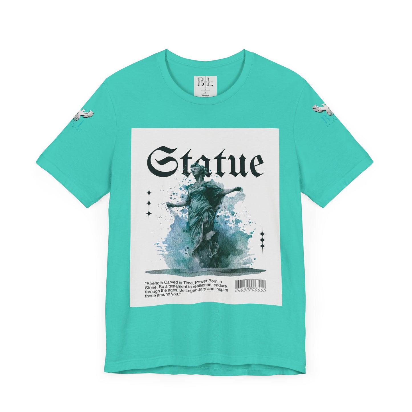 Be Legendary "Immortal" Statue Graphic Unisex Jersey Tee – Embrace Legendary Style
