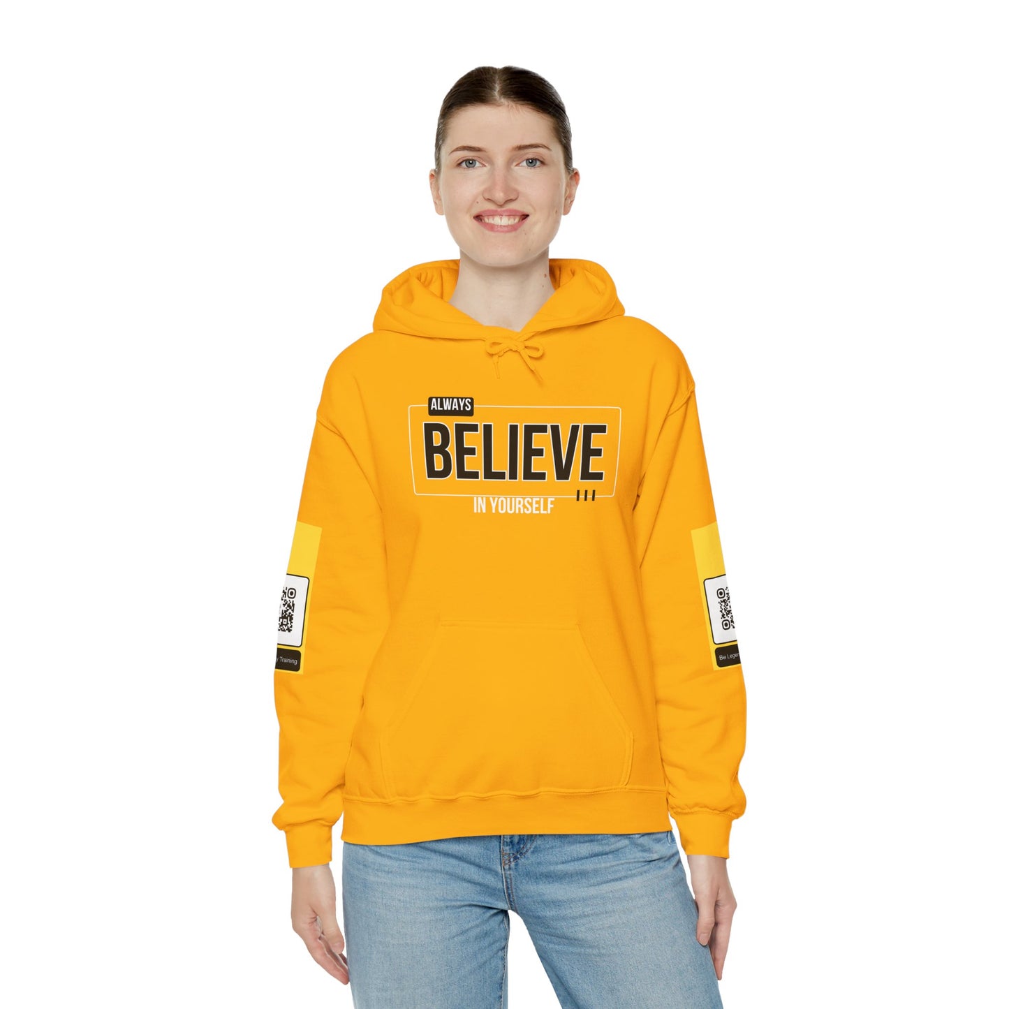 Be Legendary "Mustard Seed" Inspirational Hoodie - Always Believe in Yourself