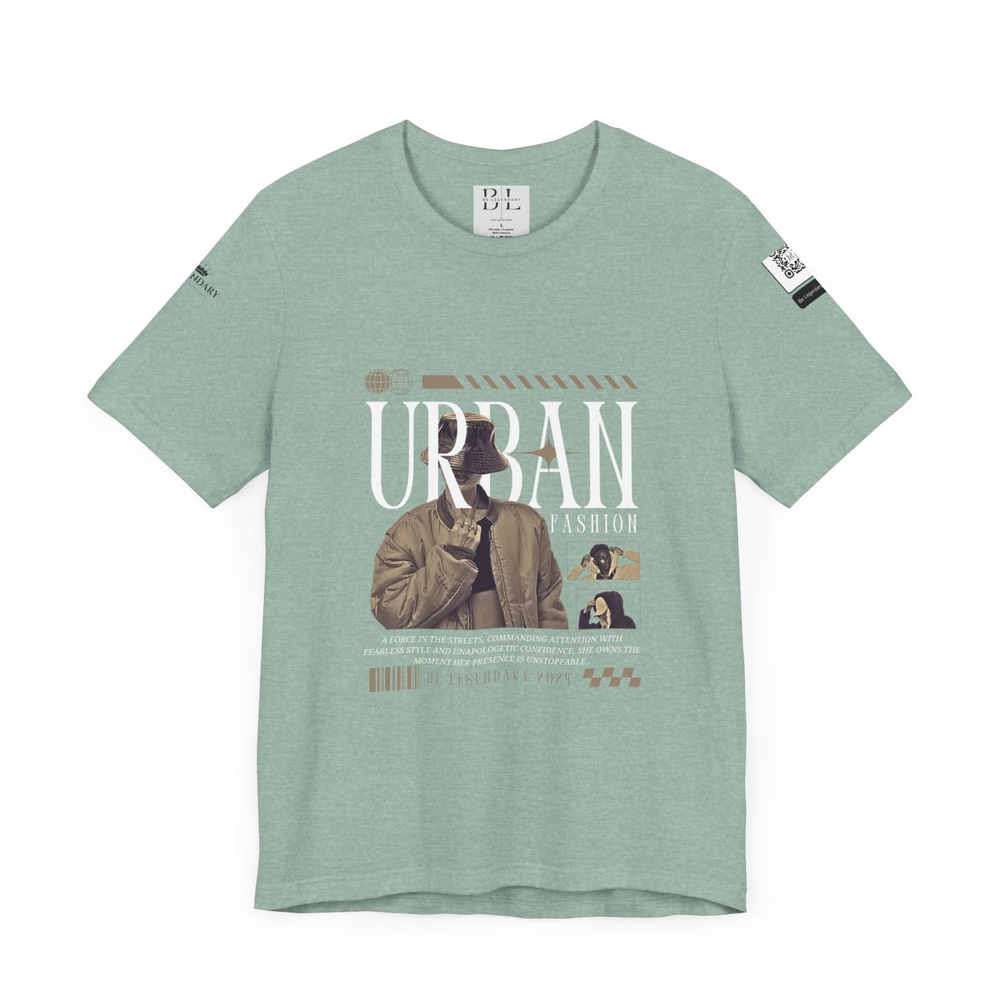 Be Legendary "Hail Mary" Urban Fashion Unisex Tee - Casual Streetwear, Perfect for Everyday Style
