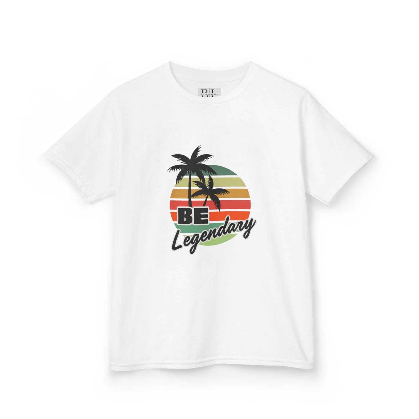 Kids 'Be Legendary' "Palm Sunday" Tee - Fun Summer Vibes for Young Adventurers
