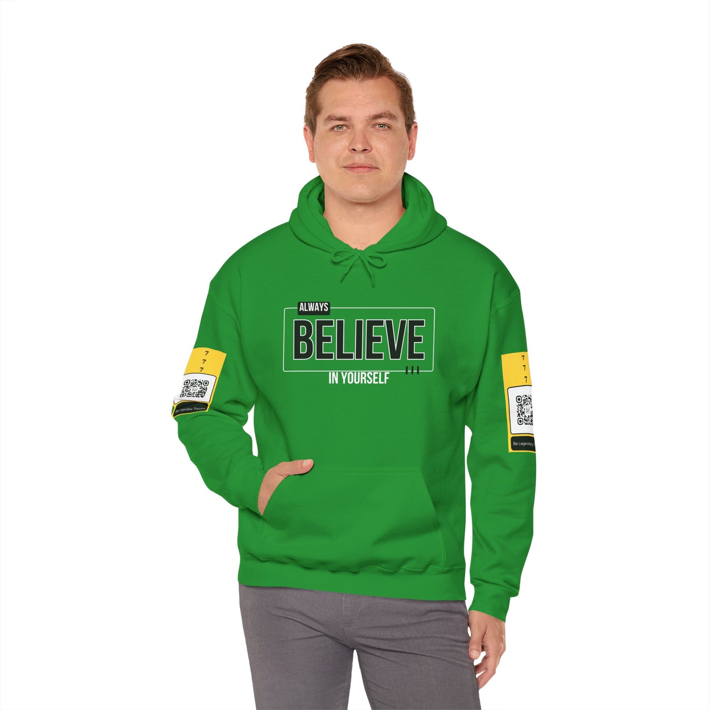Be Legendary "Mustard Seed" Inspirational Hoodie - Always Believe in Yourself