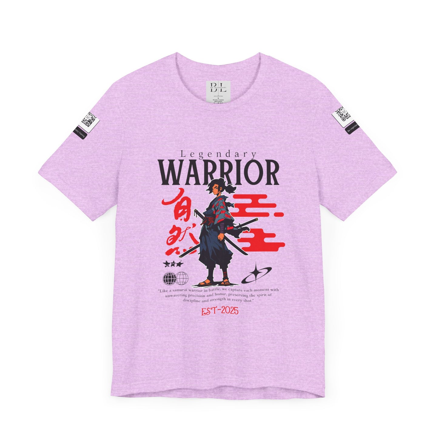 Samurai Warrior Unisex Tee - Bold Graphic T-Shirt for Anime Fans