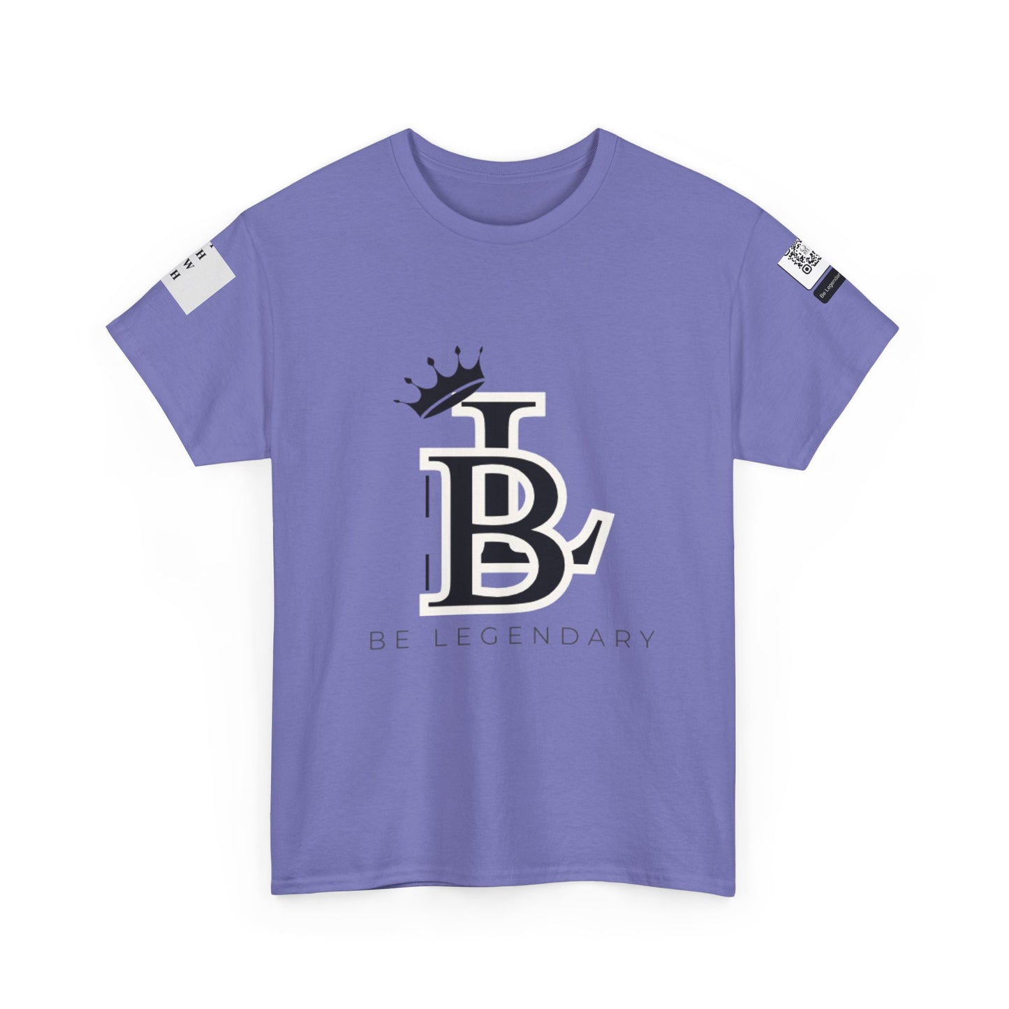 Be Legendary "Second Coming" Unisex Heavy Cotton Tee - Graphic T-Shirt for Inspiration and Motivation