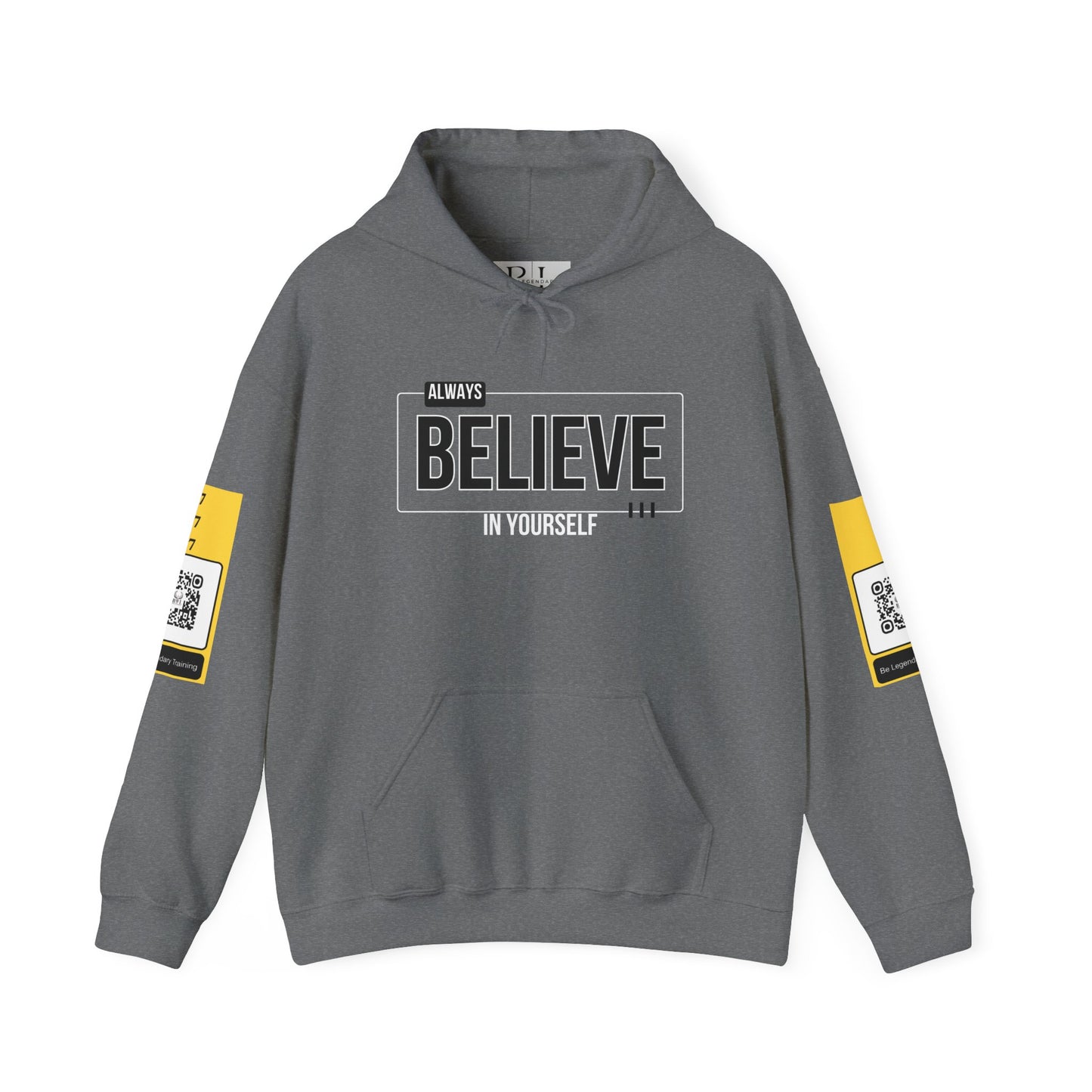 Be Legendary "Mustard Seed" Inspirational Hoodie - Always Believe in Yourself