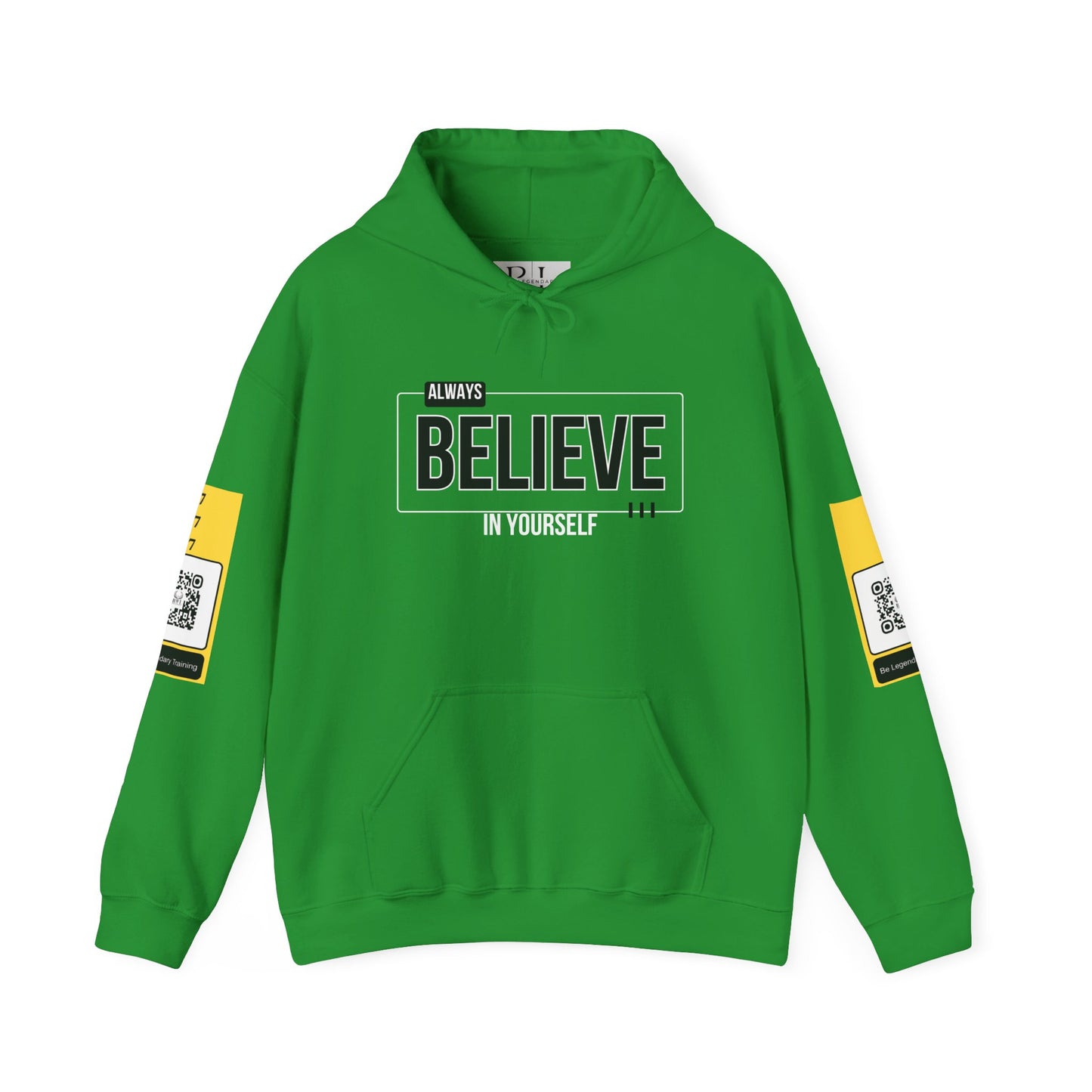 Be Legendary "Mustard Seed" Inspirational Hoodie - Always Believe in Yourself